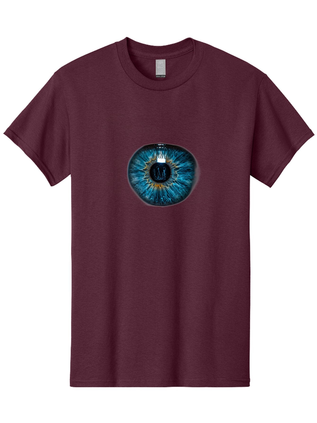 Blue-Eye-1 Men'S Graphic Tee, 100% Cotton, Comfortable Casual Summer Wear, Machine Washable, Vintage Camera, Old Camera, Antique Camera, Black Camera, Classic Photography, Photography Equipment, Nostalgic Device, Film Camera, Camera Art Bao135 15