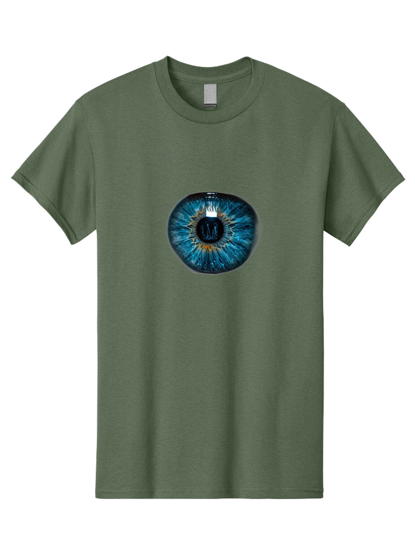 Blue-Eye-1 Men'S Graphic Tee, 100% Cotton, Comfortable Casual Summer Wear, Machine Washable, Vintage Camera, Old Camera, Antique Camera, Black Camera, Classic Photography, Photography Equipment, Nostalgic Device, Film Camera, Camera Art Bao135