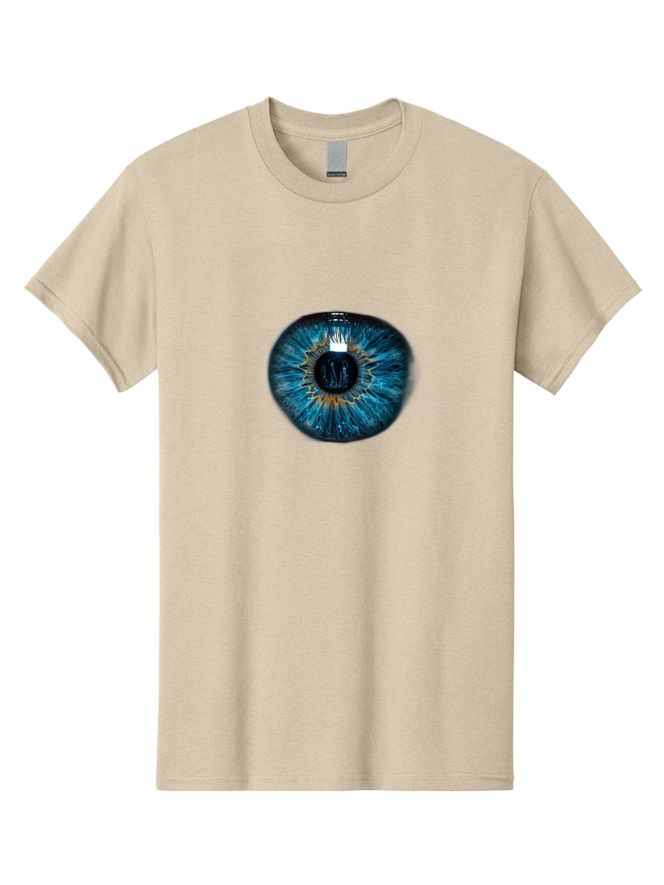 Blue-Eye-1 Men'S Graphic Tee, 100% Cotton, Comfortable Casual Summer Wear, Machine Washable, Vintage Camera, Old Camera, Antique Camera, Black Camera, Classic Photography, Photography Equipment, Nostalgic Device, Film Camera, Camera Art Bao135 5