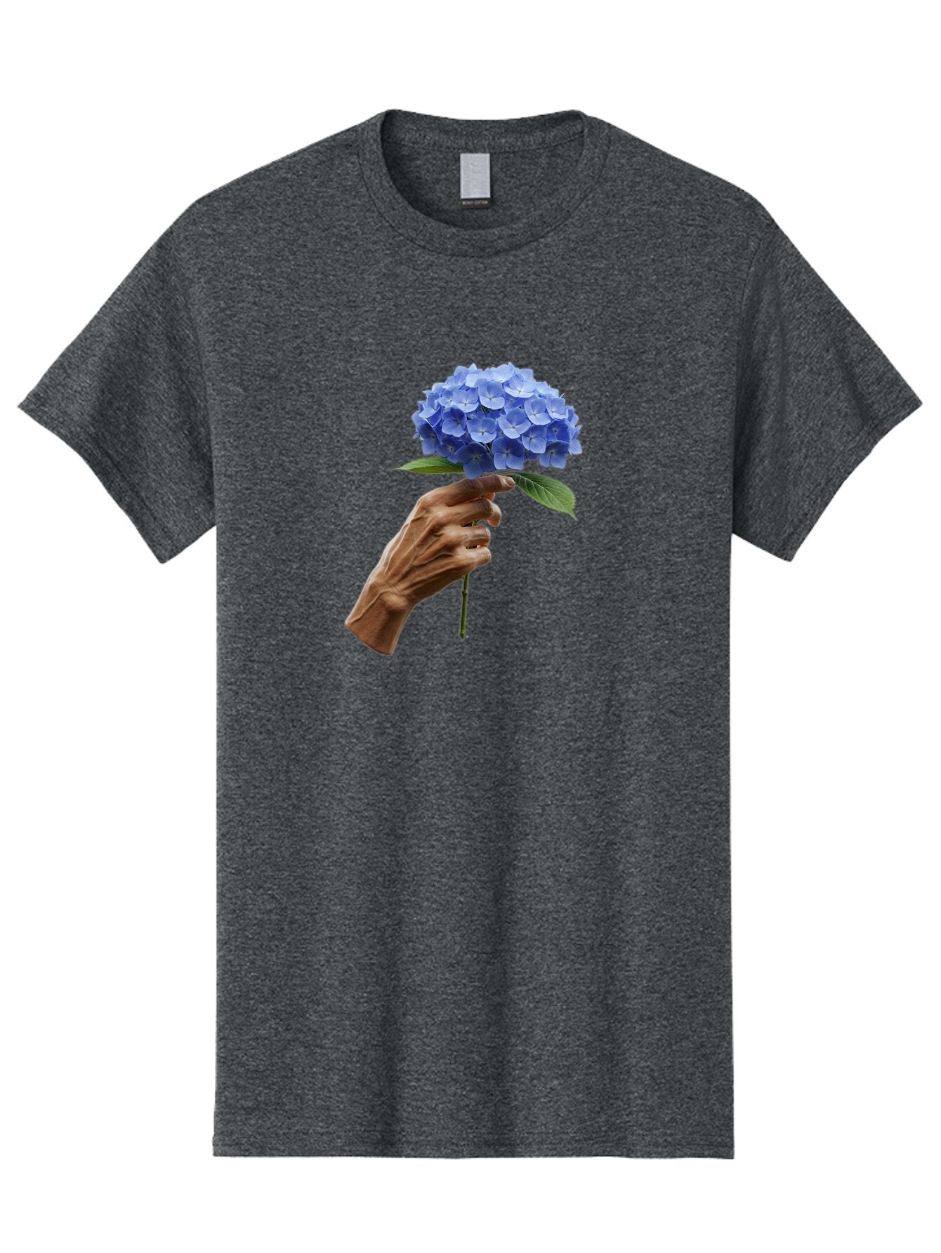 Blue-Hydrangea Men'S Graphic Tee, 100% Cotton, Comfortable Casual Summer Wear, Machine Washable, Vintage Camera, Old Camera, Antique Camera, Black Camera, Classic Photography, Photography Equipment, Nostalgic Device, Film Camera, Camera Art Bao138 9
