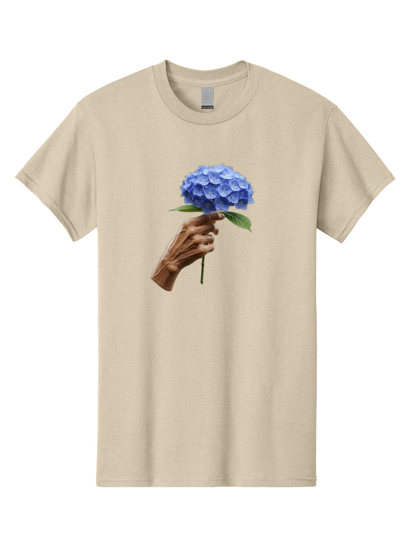 Blue-Hydrangea Men'S Graphic Tee, 100% Cotton, Comfortable Casual Summer Wear, Machine Washable, Vintage Camera, Old Camera, Antique Camera, Black Camera, Classic Photography, Photography Equipment, Nostalgic Device, Film Camera, Camera Art Bao138 5