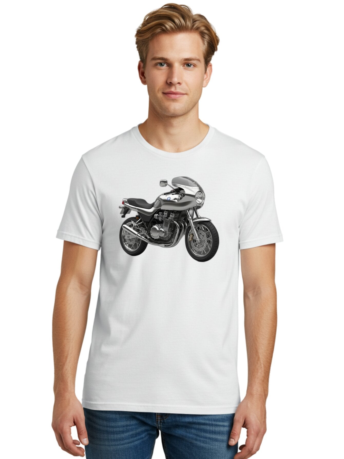 Bmw-Motorcycle Men'S Graphic Tee, 100% Cotton, Comfortable Casual Summer Wear, Machine Washable, Vintage Camera, Old Camera, Antique Camera, Black Camera, Classic Photography, Photography Equipment, Nostalgic Device, Film Camera, Camera Art Bao142 25