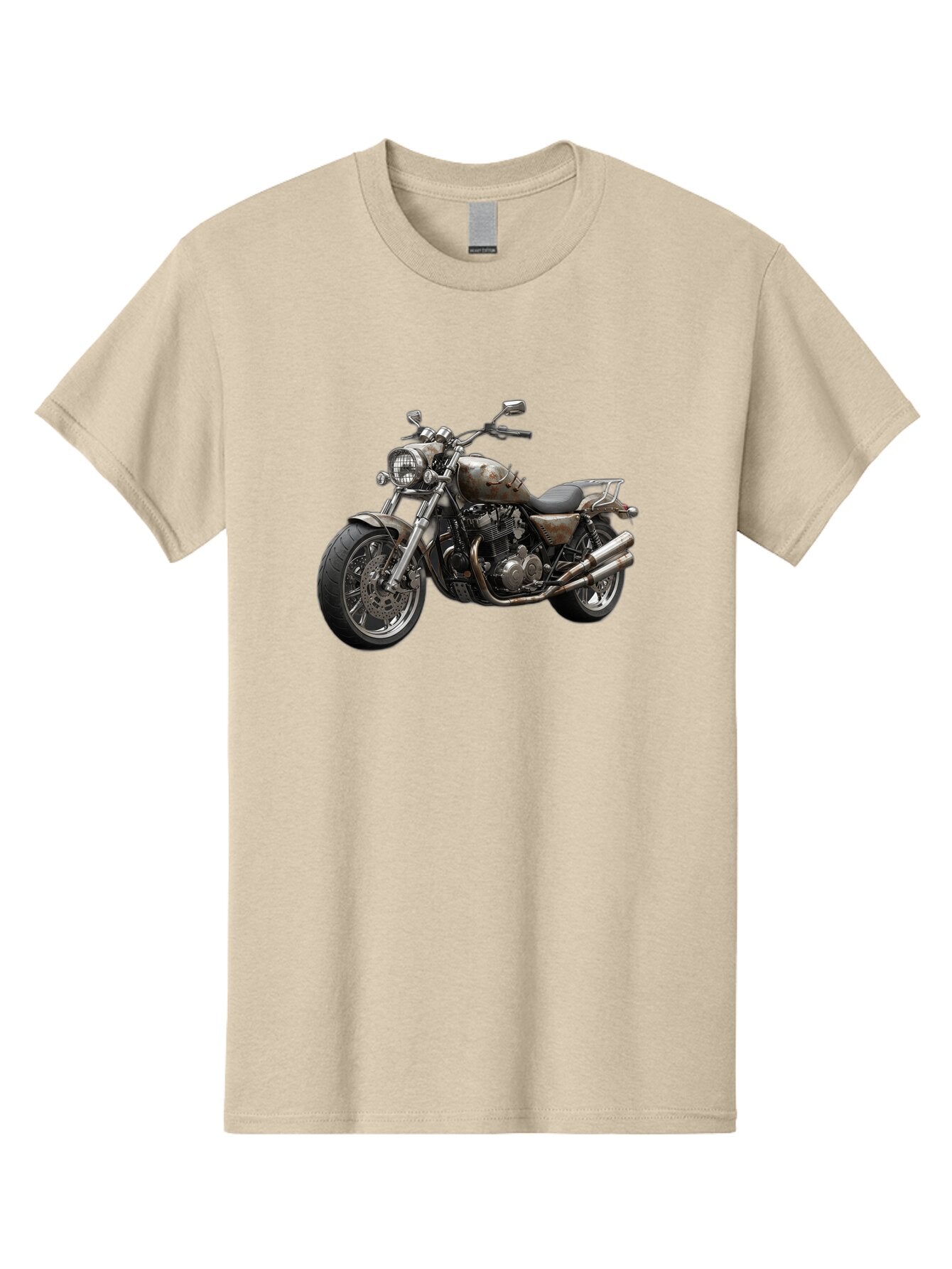 Bobber-Motorcycle Men'S Graphic Tee, 100% Cotton, Comfortable Casual Summer Wear, Machine Washable, Vintage Camera, Old Camera, Antique Camera, Black Camera, Classic Photography, Photography Equipment, Nostalgic Device, Film Camera, Camera Art Bao143