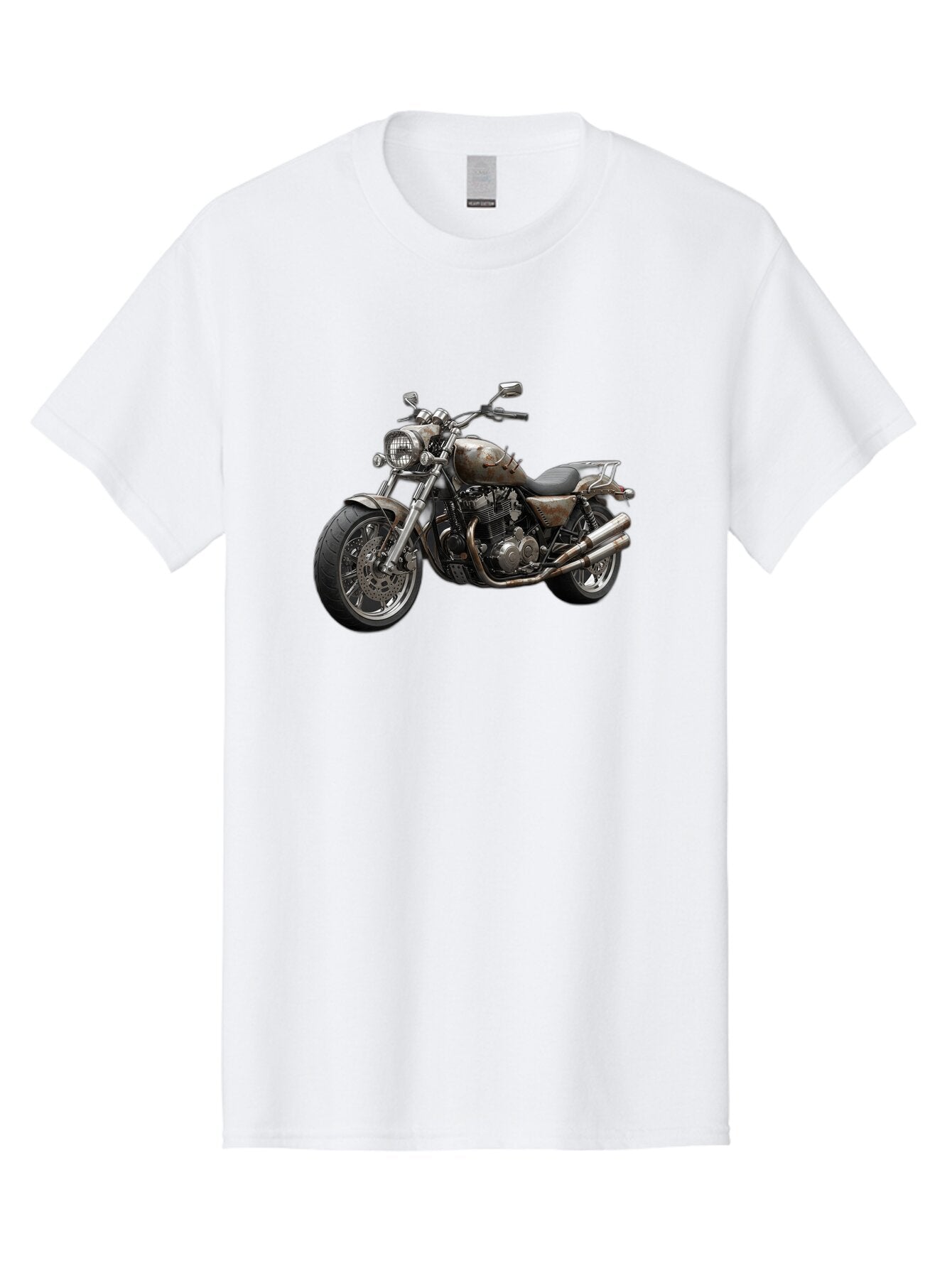 Bobber-Motorcycle Men'S Graphic Tee, 100% Cotton, Comfortable Casual Summer Wear, Machine Washable, Vintage Camera, Old Camera, Antique Camera, Black Camera, Classic Photography, Photography Equipment, Nostalgic Device, Film Camera, Camera Art Bao143 6