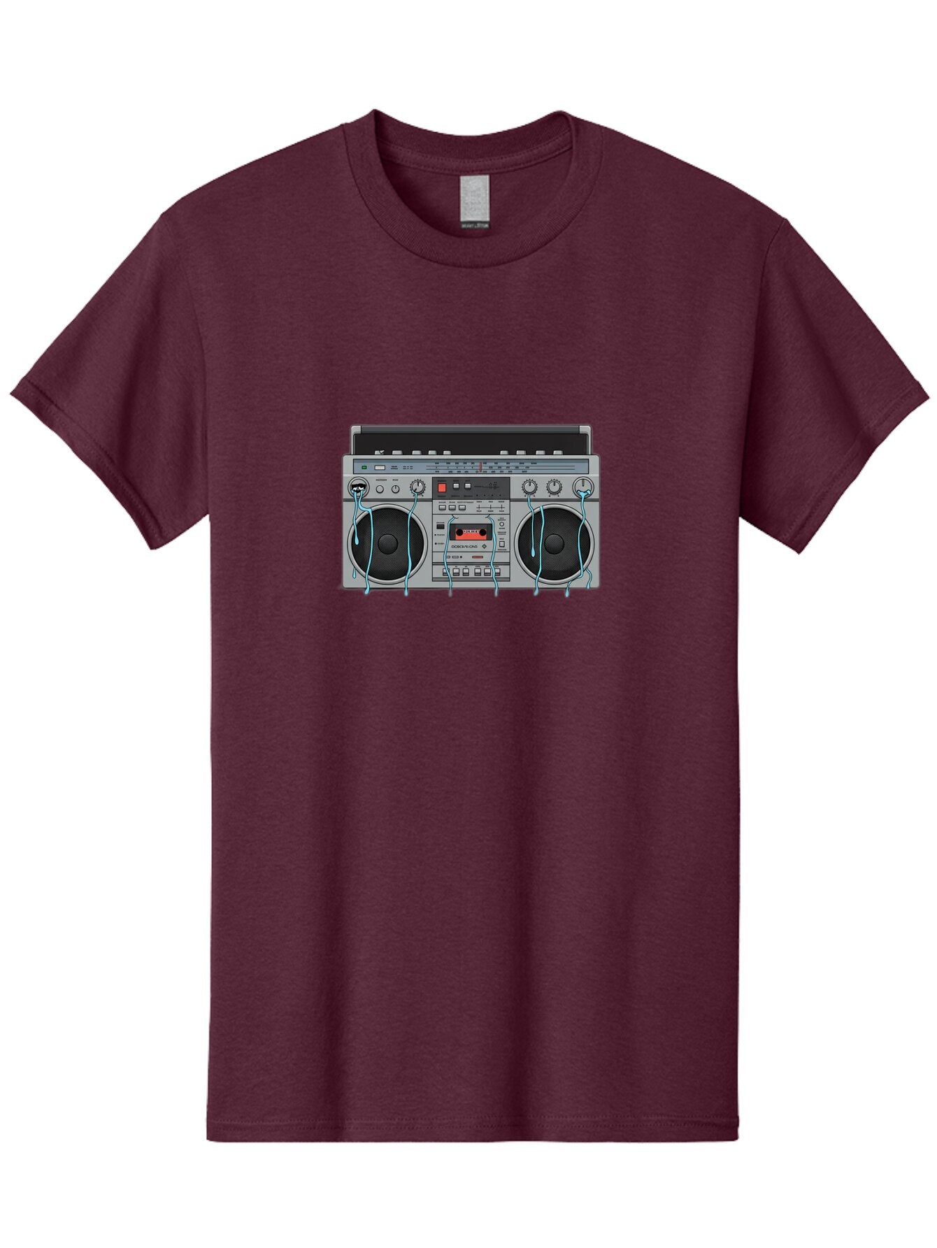 Boombox-1 Men'S Graphic Tee, 100% Cotton, Comfortable Casual Summer Wear, Machine Washable, Vintage Camera, Old Camera, Antique Camera, Black Camera, Classic Photography, Photography Equipment, Nostalgic Device, Film Camera, Camera Art Bao145 9