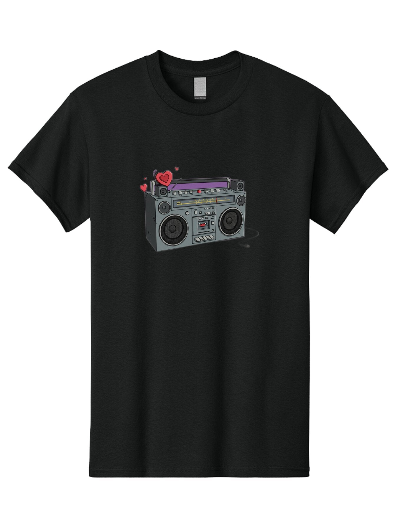 Boombox Men'S Graphic Tee, 100% Cotton, Comfortable Casual Summer Wear, Machine Washable, Vintage Camera, Old Camera, Antique Camera, Black Camera, Classic Photography, Photography Equipment, Nostalgic Device, Film Camera, Camera Art Bao147 6