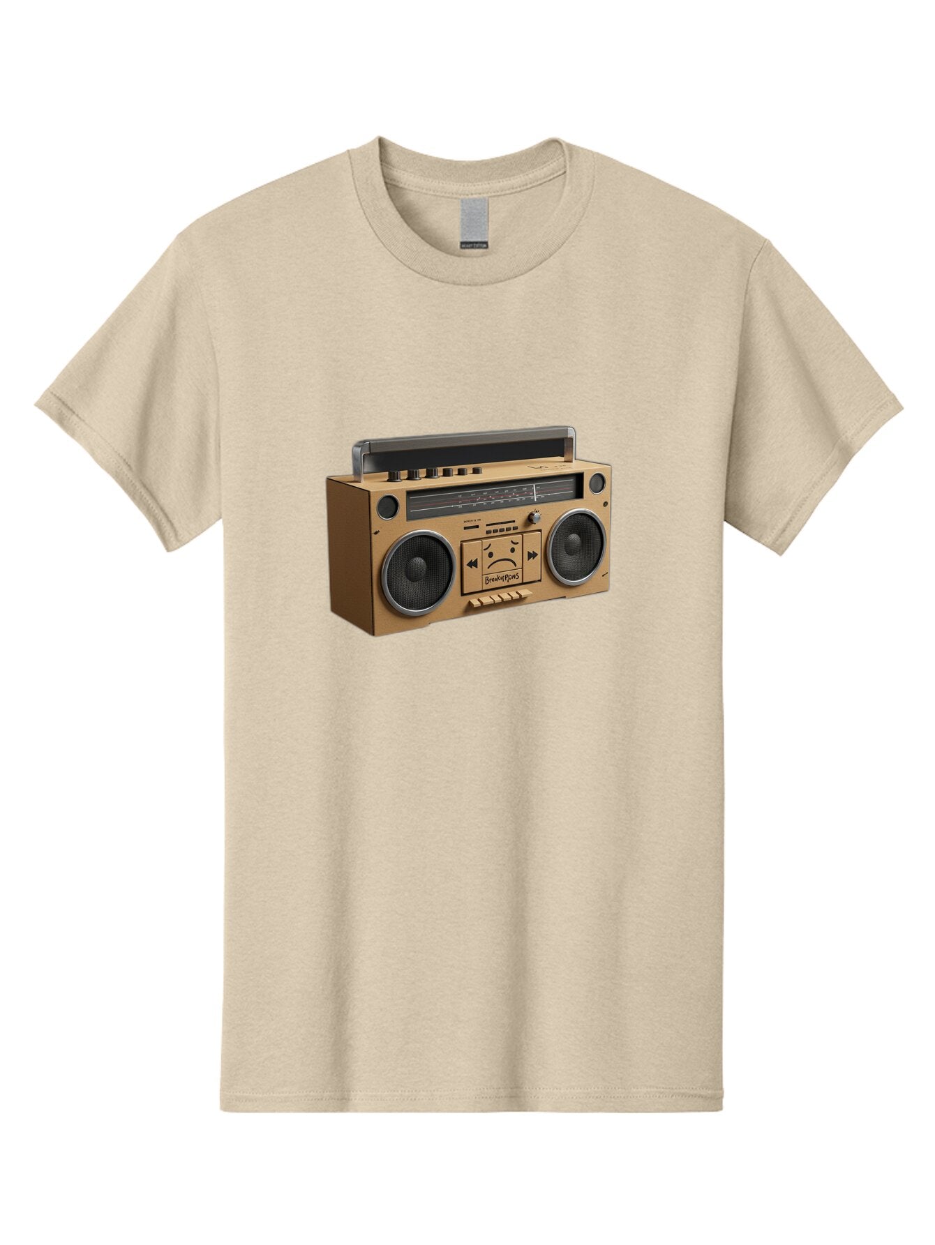 Breathebox-Boombox Men'S Graphic Tee, 100% Cotton, Comfortable Casual Summer Wear, Machine Washable, Vintage Camera, Old Camera, Antique Camera, Black Camera, Classic Photography, Photography Equipment, Nostalgic Device, Film Camera, Bao148
