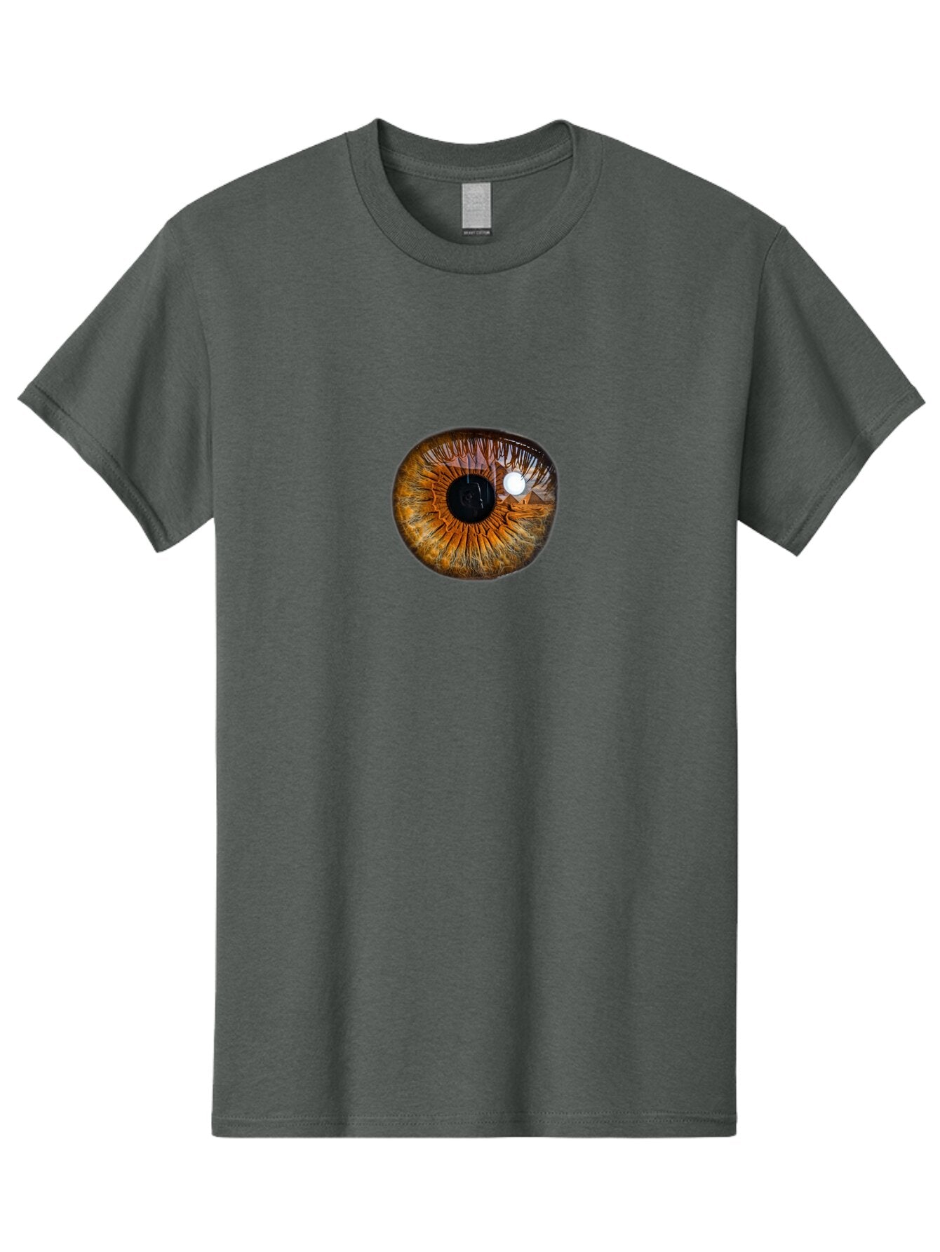 Brown-Eye Men'S Graphic Tee, 100% Cotton, Comfortable Casual Summer Wear, Machine Washable, Vintage Camera, Old Camera, Antique Camera, Black Camera, Classic Photography, Photography Equipment, Nostalgic Device, Film Camera, Camera Art Bao153
