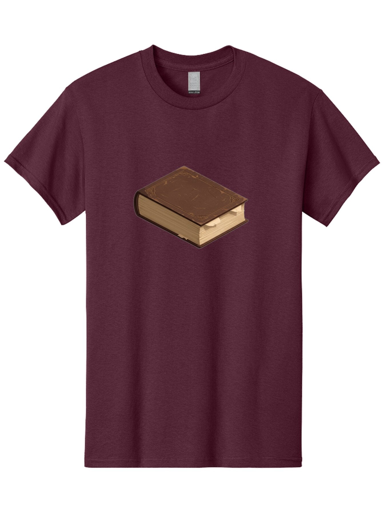 Brown-Leather-Book Men'S Graphic Tee, 100% Cotton, Comfortable Casual Summer Wear, Machine Washable, Vintage Camera, Old Camera, Antique Camera, Black Camera, Classic Photography, Photography Equipment, Nostalgic Device, Film Camera, Bao154 14
