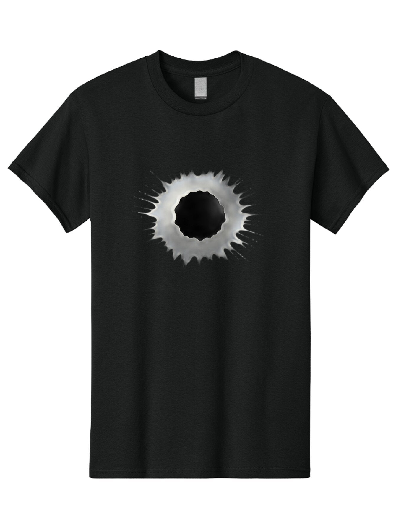 Bullet-Hole Men'S Graphic Tee, 100% Cotton, Comfortable Casual Summer Wear, Machine Washable, Vintage Camera, Old Camera, Antique Camera, Black Camera, Classic Photography, Photography Equipment, Nostalgic Device, Film Camera, Camera Art Bao155 6