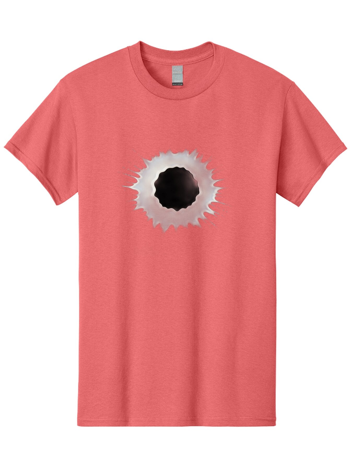 Bullet-Hole Men'S Graphic Tee, 100% Cotton, Comfortable Casual Summer Wear, Machine Washable, Vintage Camera, Old Camera, Antique Camera, Black Camera, Classic Photography, Photography Equipment, Nostalgic Device, Film Camera, Camera Art Bao155 3
