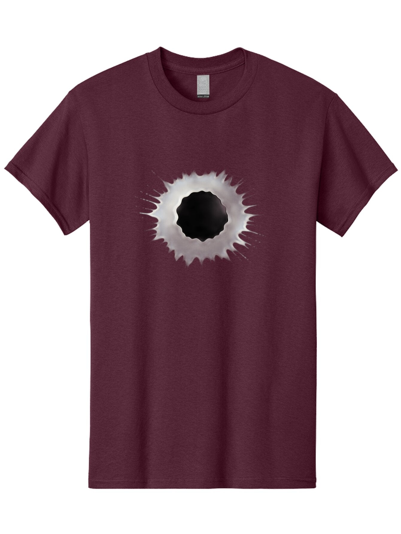 Bullet-Hole Men'S Graphic Tee, 100% Cotton, Comfortable Casual Summer Wear, Machine Washable, Vintage Camera, Old Camera, Antique Camera, Black Camera, Classic Photography, Photography Equipment, Nostalgic Device, Film Camera, Camera Art Bao155 9
