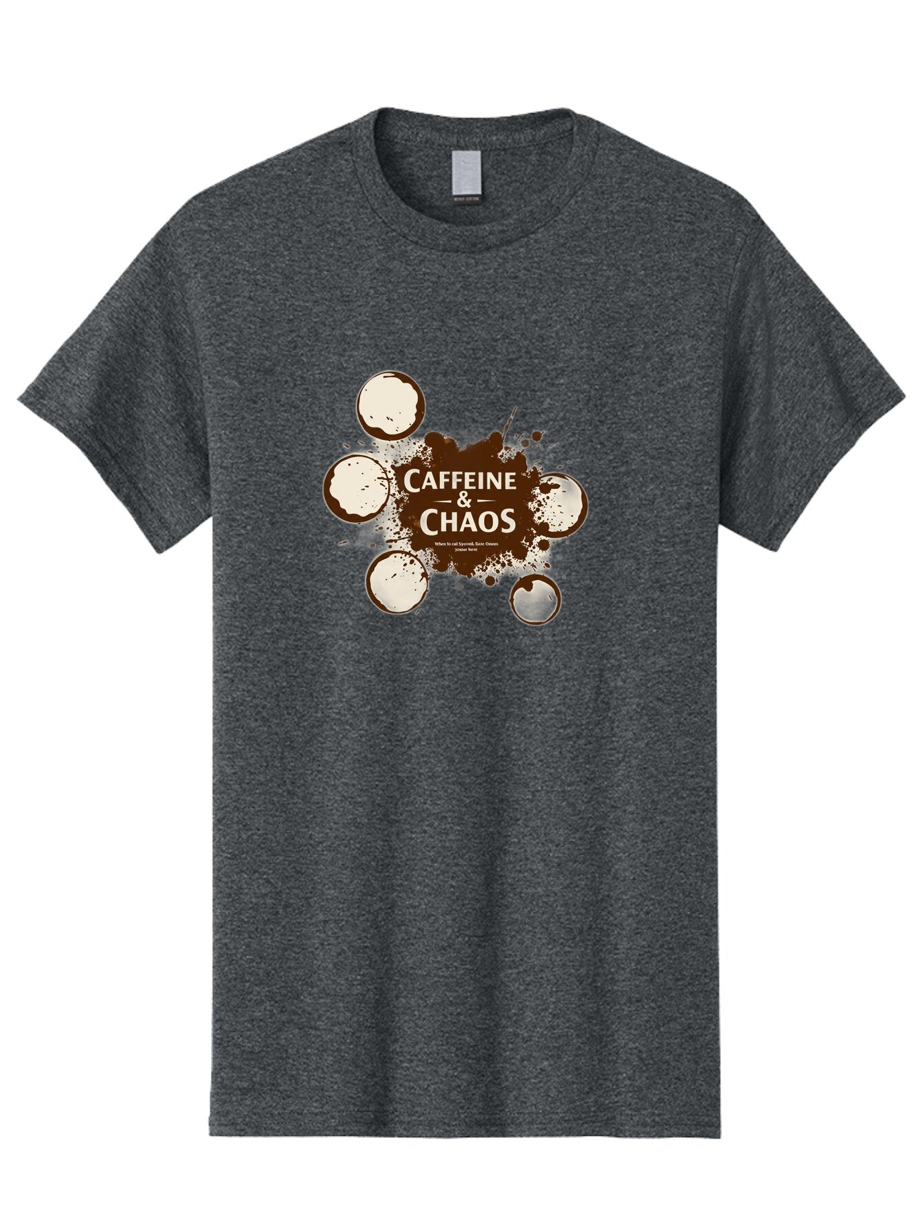 Caffeine-Chaos-1 Men'S Graphic Tee, 100% Cotton, Comfortable Casual Summer Wear, Machine Washable, Vintage Camera, Old Camera, Antique Camera, Black Camera, Classic Photography, Photography Equipment, Nostalgic Device, Film Camera, Camera Art Bao167 14