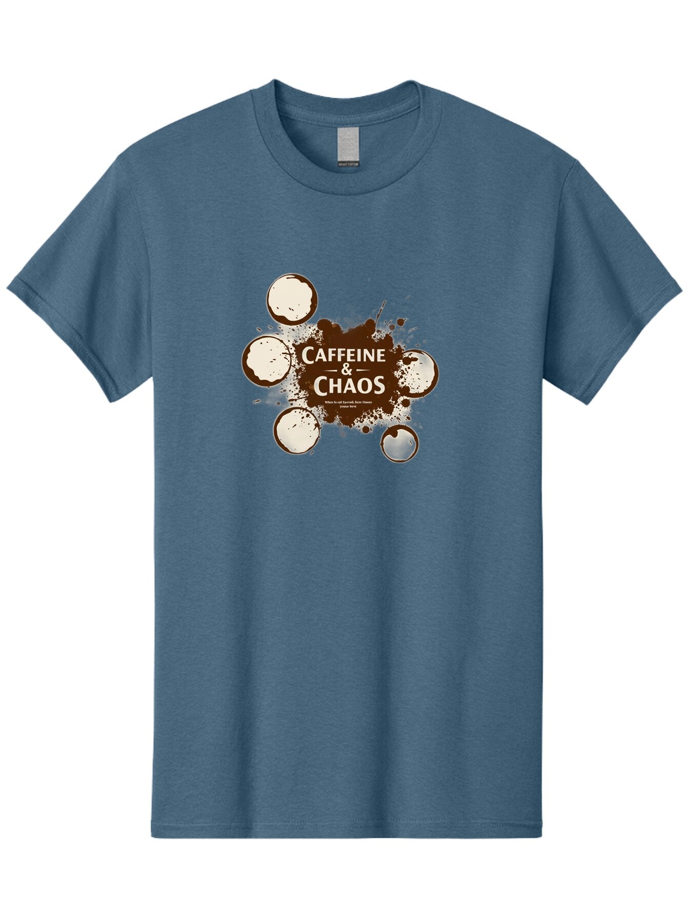 Caffeine-Chaos-1 Men'S Graphic Tee, 100% Cotton, Comfortable Casual Summer Wear, Machine Washable, Vintage Camera, Old Camera, Antique Camera, Black Camera, Classic Photography, Photography Equipment, Nostalgic Device, Film Camera, Camera Art Bao167 15
