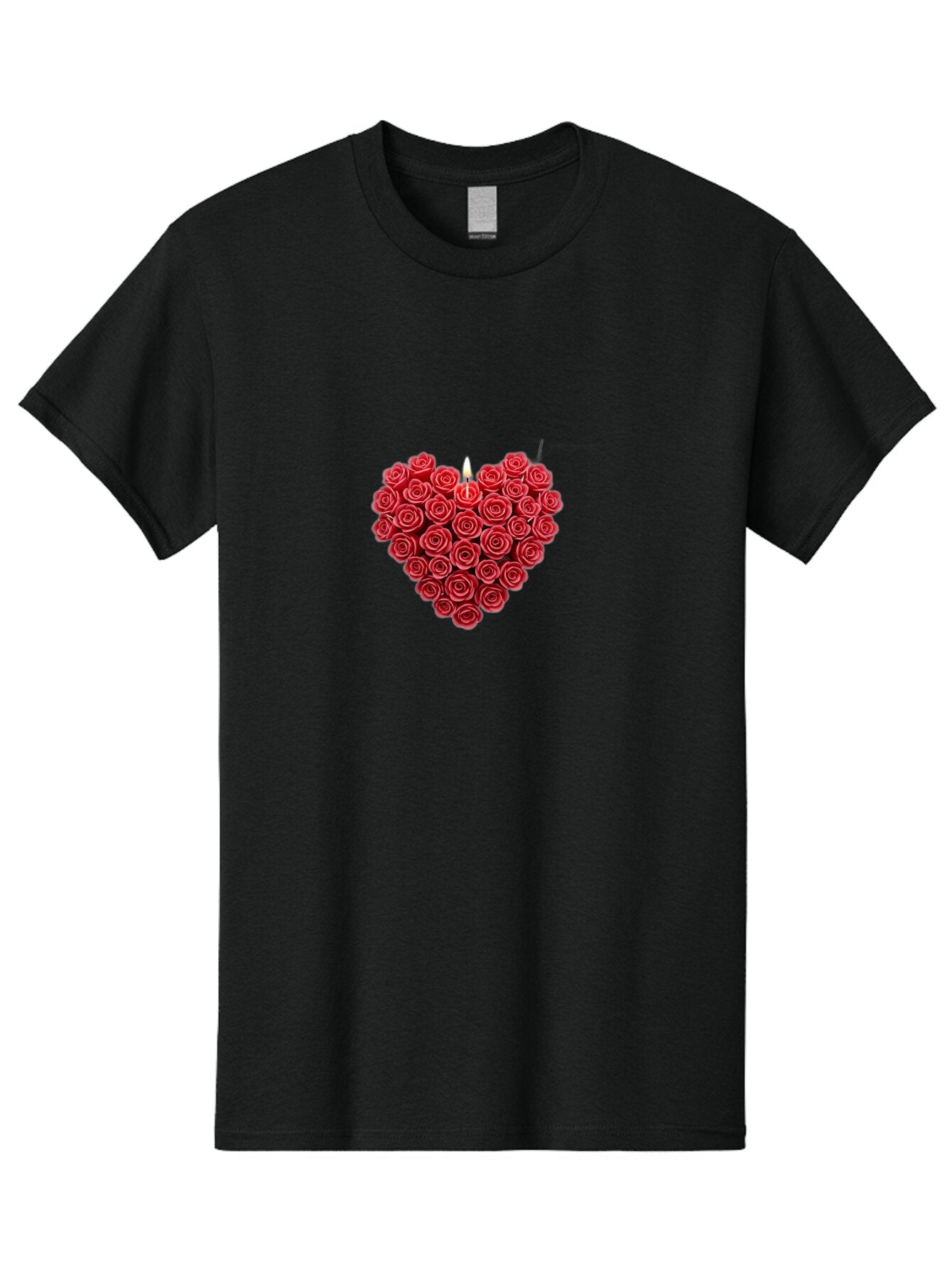 Candle-Heart-Roses Men'S Graphic Tee, 100% Cotton, Comfortable Casual Summer Wear, Machine Washable, Vintage Camera, Old Camera, Antique Camera, Black Camera, Classic Photography, Photography Equipment, Nostalgic Device, Film Camera, Bao173 4