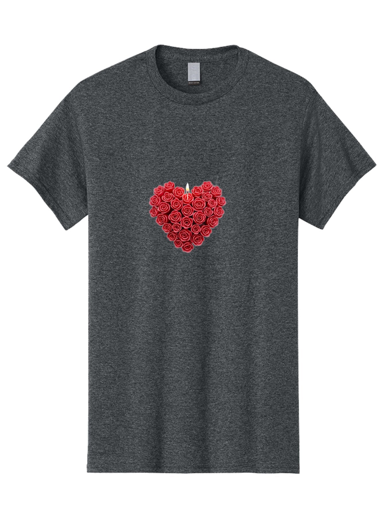 Candle-Heart-Roses Men'S Graphic Tee, 100% Cotton, Comfortable Casual Summer Wear, Machine Washable, Vintage Camera, Old Camera, Antique Camera, Black Camera, Classic Photography, Photography Equipment, Nostalgic Device, Film Camera, Bao173 10