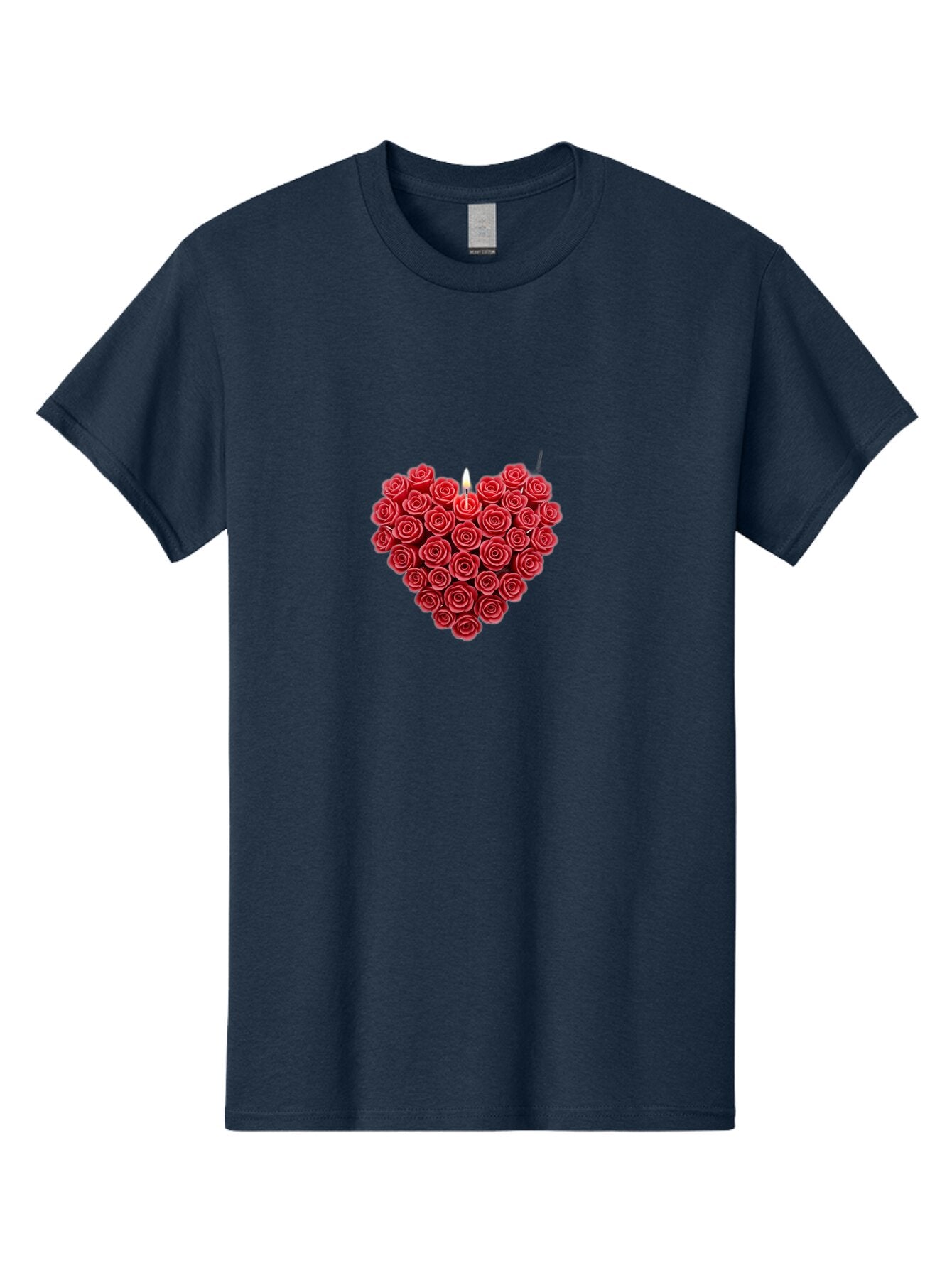 Candle-Heart-Roses Men'S Graphic Tee, 100% Cotton, Comfortable Casual Summer Wear, Machine Washable, Vintage Camera, Old Camera, Antique Camera, Black Camera, Classic Photography, Photography Equipment, Nostalgic Device, Film Camera, Bao173 7