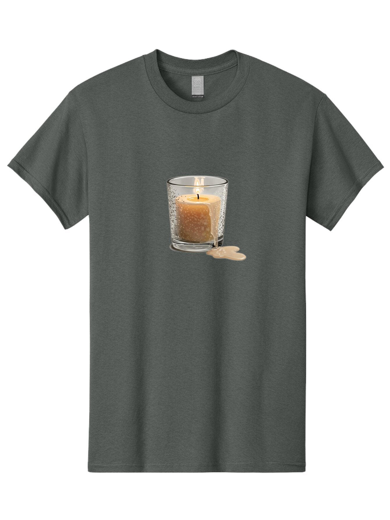 Candle-In-Glass-Holder-1 Men'S Graphic Tee, 100% Cotton, Comfortable Casual Summer Wear, Machine Washable, Vintage Camera, Old Camera, Antique Camera, Black Camera, Classic Photography, Photography Equipment, Nostalgic Device, Film Camera, Bao176 11