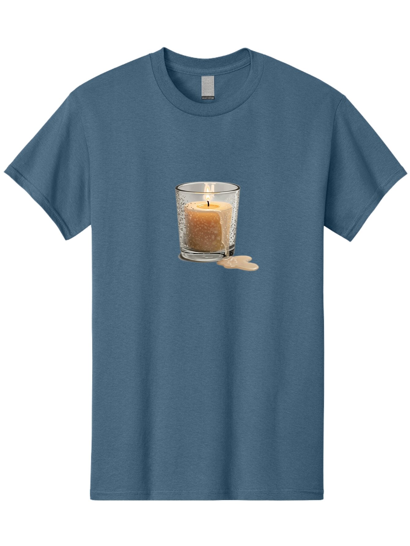 Candle-In-Glass-Holder-1 Men'S Graphic Tee, 100% Cotton, Comfortable Casual Summer Wear, Machine Washable, Vintage Camera, Old Camera, Antique Camera, Black Camera, Classic Photography, Photography Equipment, Nostalgic Device, Film Camera, Bao176 7