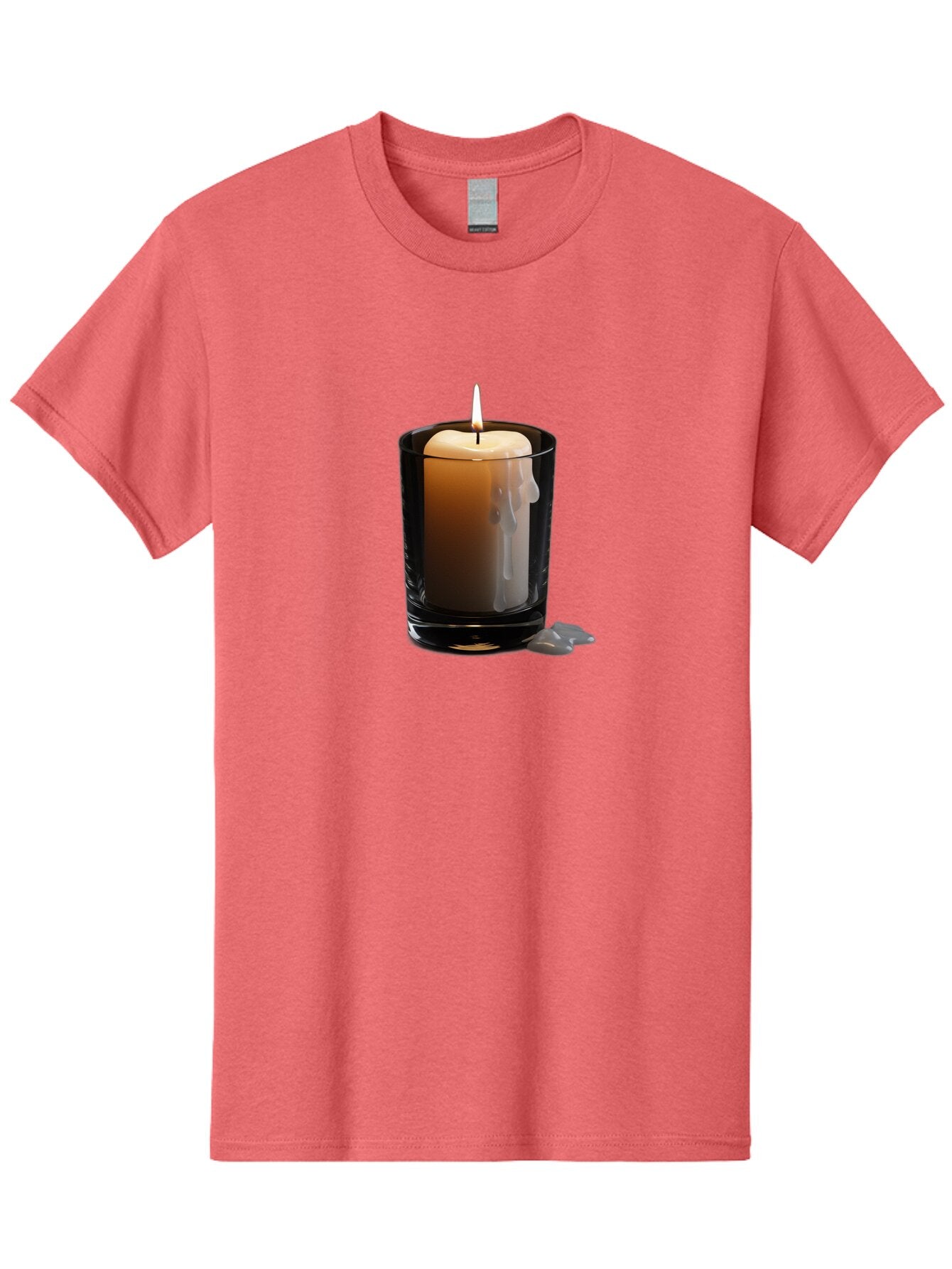 Candle-In-Glass-Holder-2 Men'S Graphic Tee, 100% Cotton, Comfortable Casual Summer Wear, Machine Washable, Vintage Camera, Old Camera, Antique Camera, Black Camera, Classic Photography, Photography Equipment, Nostalgic Device, Film Camera, Bao177