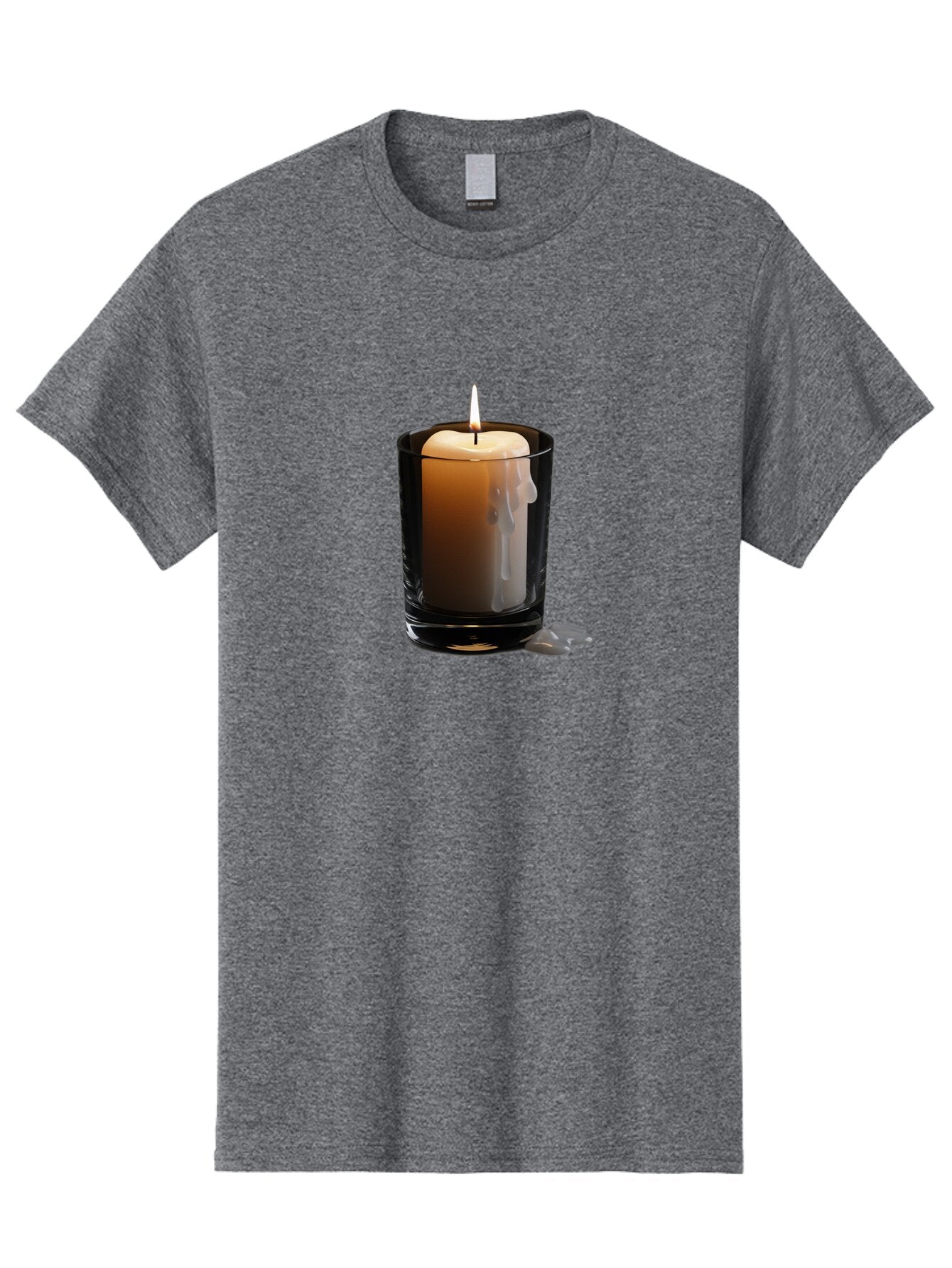 Candle-In-Glass-Holder-2 Men'S Graphic Tee, 100% Cotton, Comfortable Casual Summer Wear, Machine Washable, Vintage Camera, Old Camera, Antique Camera, Black Camera, Classic Photography, Photography Equipment, Nostalgic Device, Film Camera, Bao177 15