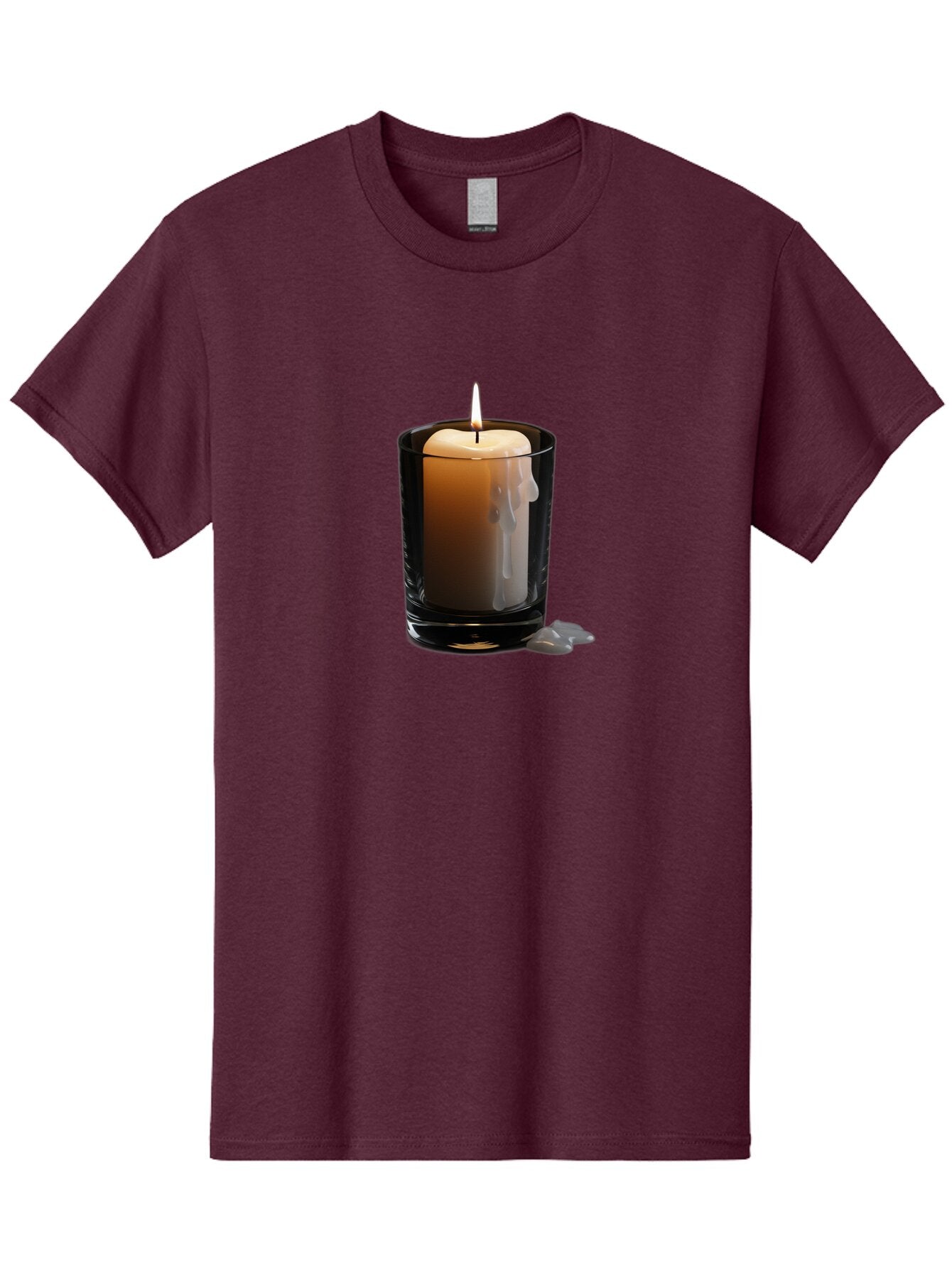 Candle-In-Glass-Holder-2 Men'S Graphic Tee, 100% Cotton, Comfortable Casual Summer Wear, Machine Washable, Vintage Camera, Old Camera, Antique Camera, Black Camera, Classic Photography, Photography Equipment, Nostalgic Device, Film Camera, Bao177 11