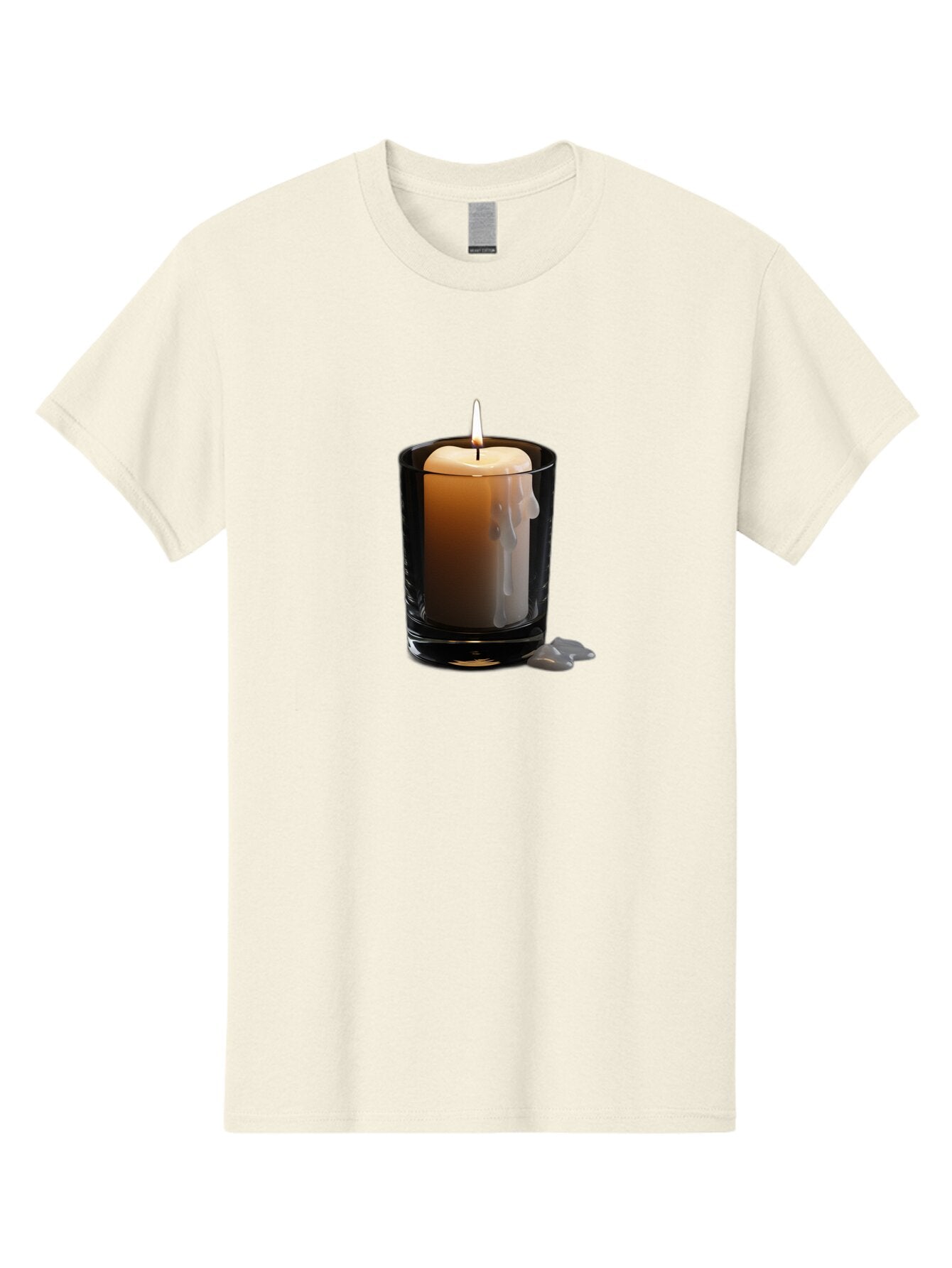 Candle-In-Glass-Holder-2 Men'S Graphic Tee, 100% Cotton, Comfortable Casual Summer Wear, Machine Washable, Vintage Camera, Old Camera, Antique Camera, Black Camera, Classic Photography, Photography Equipment, Nostalgic Device, Film Camera, Bao177 14