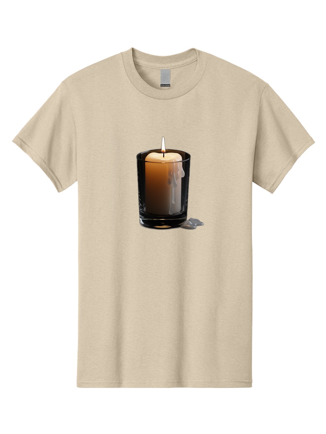 Candle-In-Glass-Holder-2 Men'S Graphic Tee, 100% Cotton, Comfortable Casual Summer Wear, Machine Washable, Vintage Camera, Old Camera, Antique Camera, Black Camera, Classic Photography, Photography Equipment, Nostalgic Device, Film Camera, Bao177 3