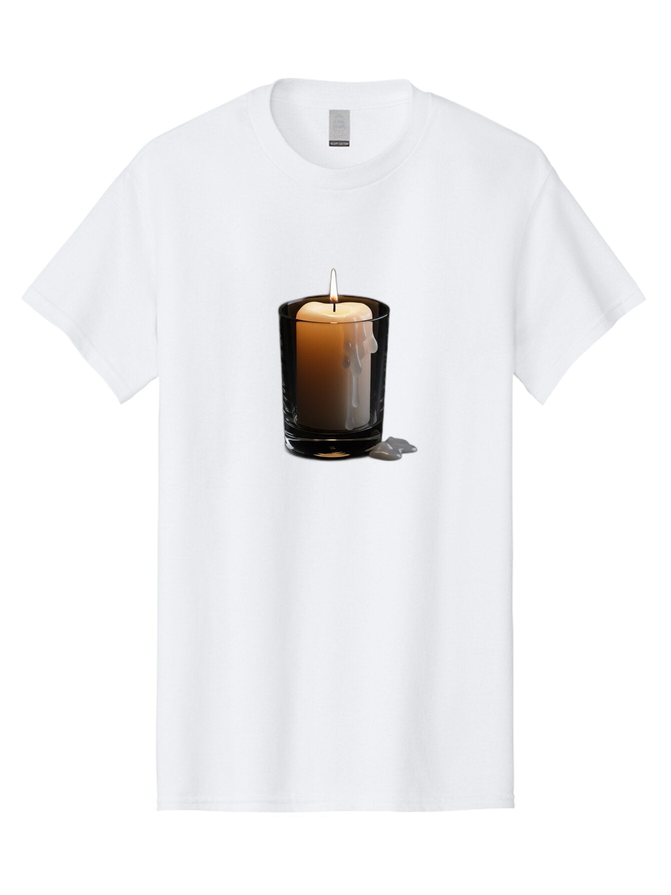 Candle-In-Glass-Holder-2 Men'S Graphic Tee, 100% Cotton, Comfortable Casual Summer Wear, Machine Washable, Vintage Camera, Old Camera, Antique Camera, Black Camera, Classic Photography, Photography Equipment, Nostalgic Device, Film Camera, Bao177 8