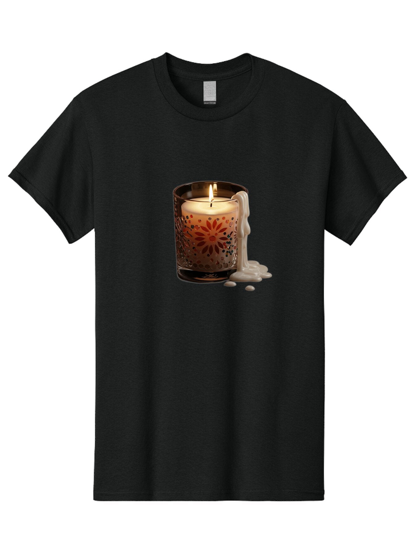 Candle-In-Glass-Holder-3 Men'S Graphic Tee, 100% Cotton, Comfortable Casual Summer Wear, Machine Washable, Vintage Camera, Old Camera, Antique Camera, Black Camera, Classic Photography, Photography Equipment, Nostalgic Device, Film Camera, Bao178 8