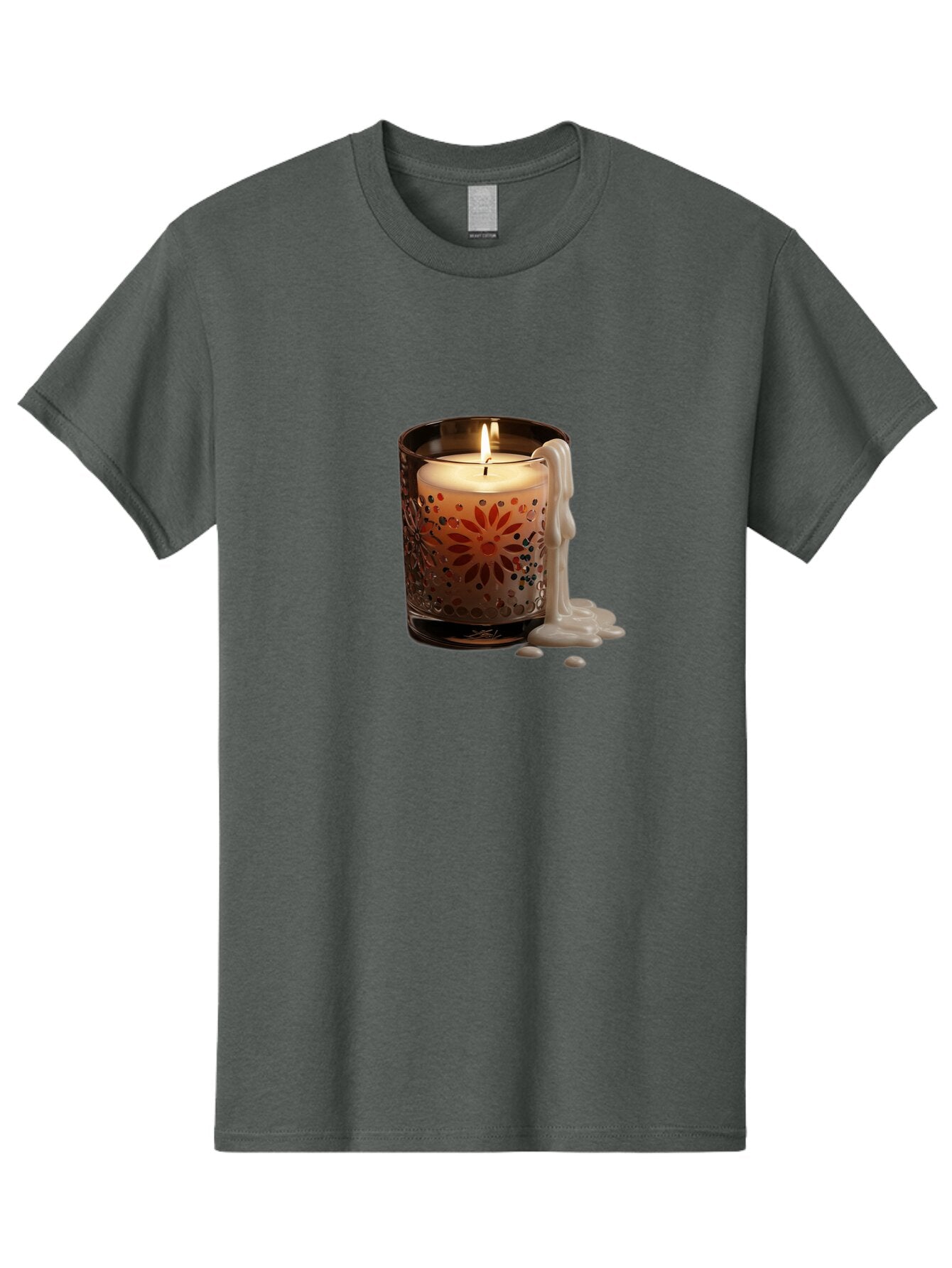 Candle-In-Glass-Holder-3 Men'S Graphic Tee, 100% Cotton, Comfortable Casual Summer Wear, Machine Washable, Vintage Camera, Old Camera, Antique Camera, Black Camera, Classic Photography, Photography Equipment, Nostalgic Device, Film Camera, Bao178 5