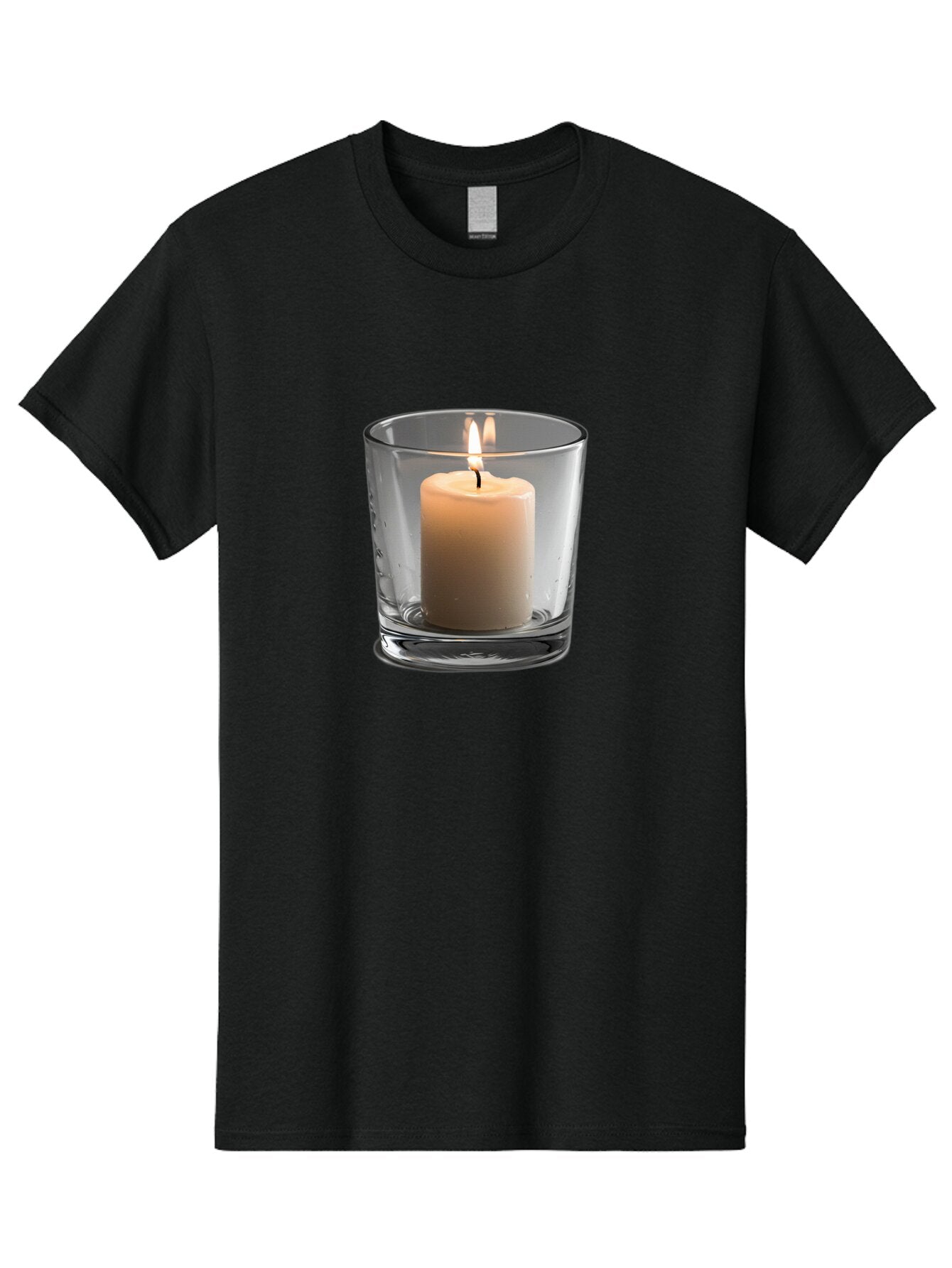 Candle-In-Glass-Holder-4 Men'S Graphic Tee, 100% Cotton, Comfortable Casual Summer Wear, Machine Washable, Vintage Camera, Old Camera, Antique Camera, Black Camera, Classic Photography, Photography Equipment, Nostalgic Device, Film Camera, Bao179 8