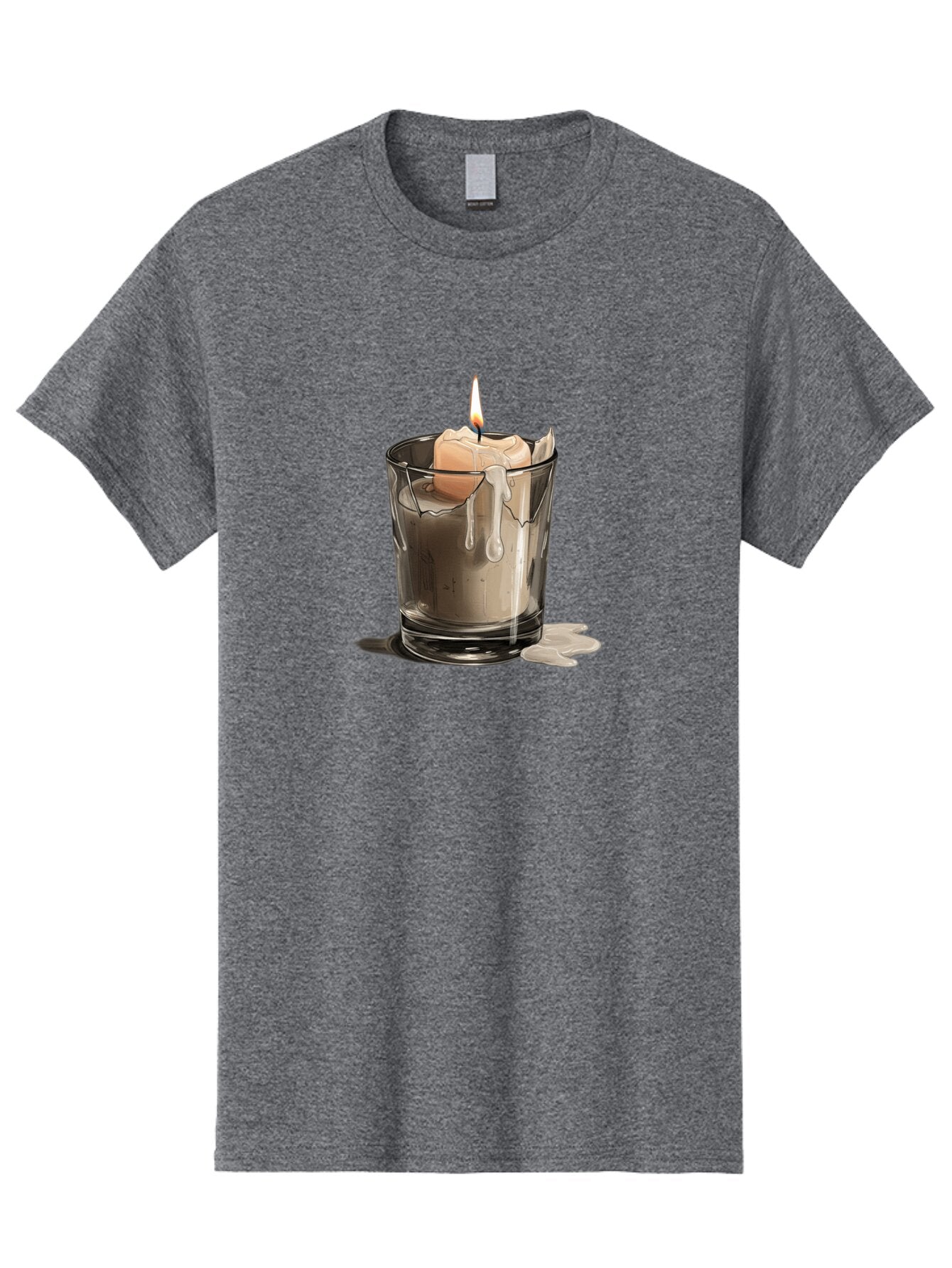 Candle-In-Tumbler Men'S Graphic Tee, 100% Cotton, Comfortable Casual Summer Wear, Machine Washable, Vintage Camera, Old Camera, Antique Camera, Black Camera, Classic Photography, Photography Equipment, Nostalgic Device, Film Camera, Camera Art Bao183 5