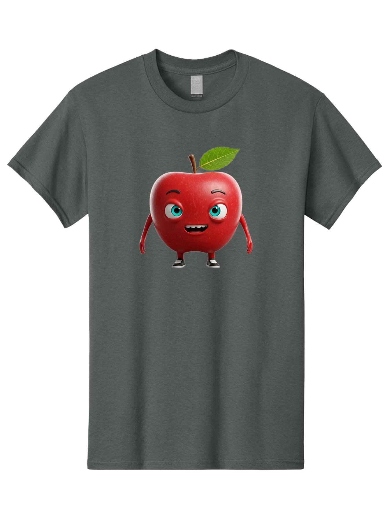 Cartoon-Apple-Character Men'S Graphic Tee, 100% Cotton, Comfortable Casual Summer Wear, Machine Washable, Vintage Camera, Old Camera, Antique Camera, Black Camera, Classic Photography, Photography Equipment, Nostalgic Device, Film Camera, Bao189 15