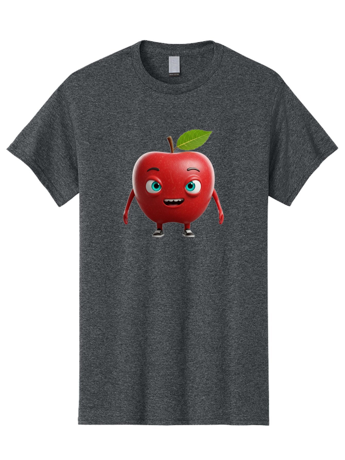 Cartoon-Apple-Character Men'S Graphic Tee, 100% Cotton, Comfortable Casual Summer Wear, Machine Washable, Vintage Camera, Old Camera, Antique Camera, Black Camera, Classic Photography, Photography Equipment, Nostalgic Device, Film Camera, Bao189 8