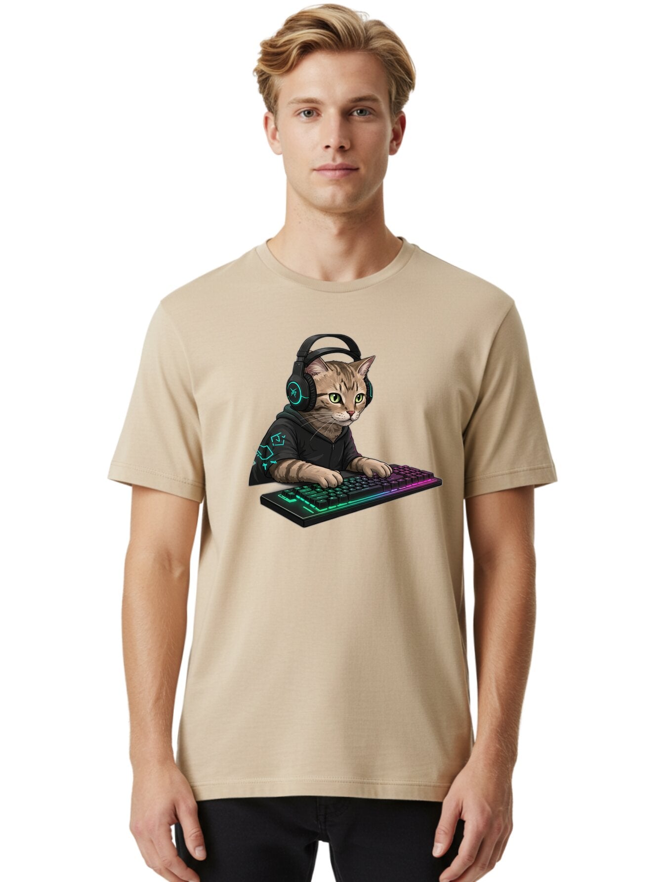 Cat-Gamer Men'S Graphic Tee, 100% Cotton, Comfortable Casual Summer Wear, Machine Washable, Vintage Camera, Old Camera, Antique Camera, Black Camera, Classic Photography, Photography Equipment, Nostalgic Device, Film Camera, Camera Art Bao197 25