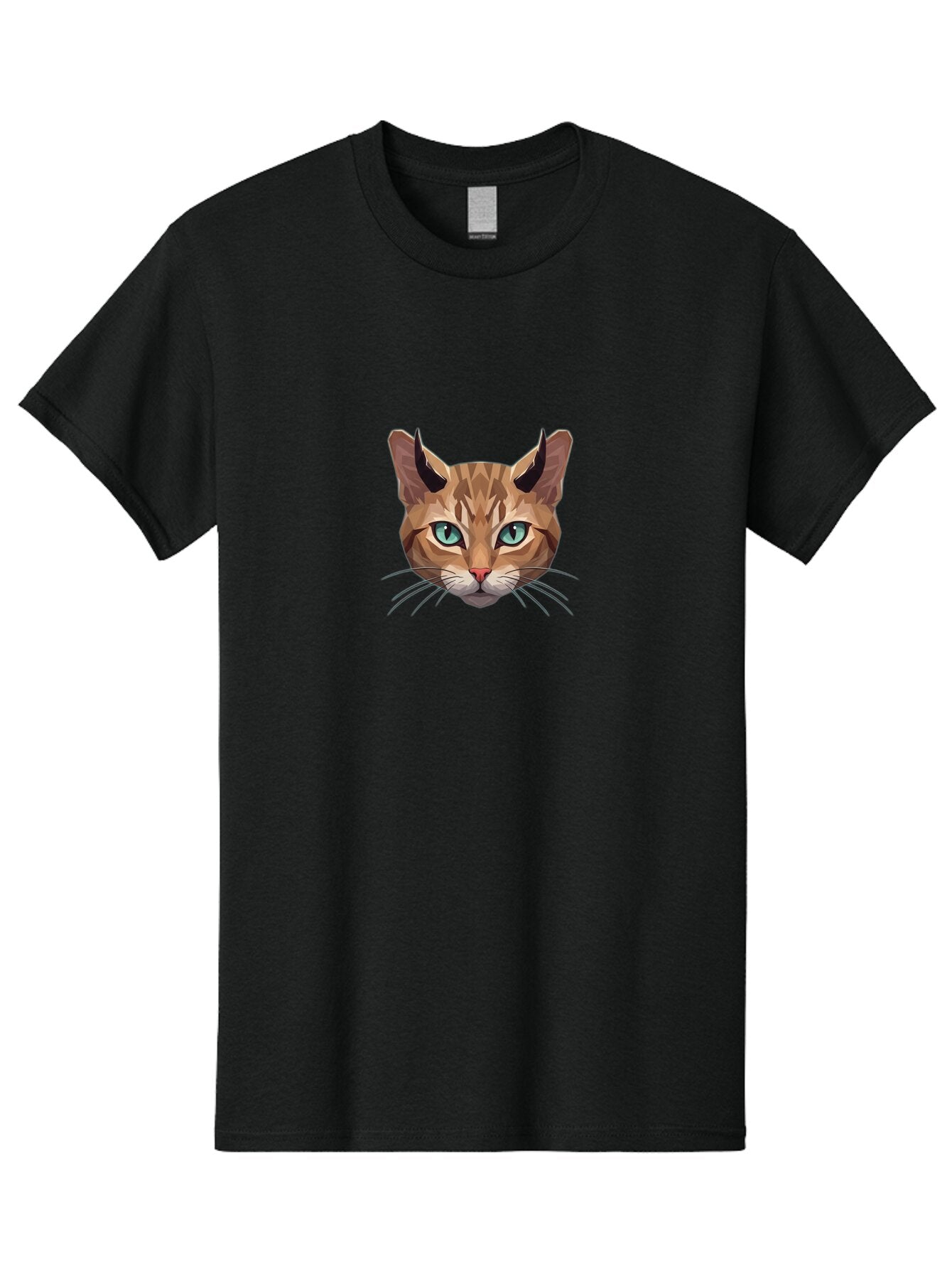 Cat-Head-With-Demon-Horns Men'S Graphic Tee, 100% Cotton, Comfortable Casual Summer Wear, Machine Washable, Vintage Camera, Old Camera, Antique Camera, Black Camera, Classic Photography, Photography Equipment, Nostalgic Device, Film Camera, Bao198