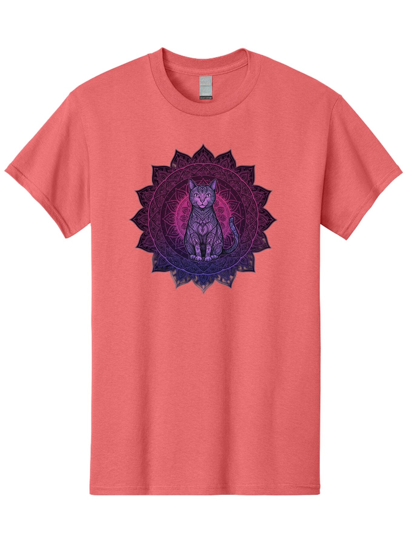 Cat-Mandala Men'S Graphic Tee, 100% Cotton, Comfortable Casual Summer Wear, Machine Washable, Vintage Camera, Old Camera, Antique Camera, Black Camera, Classic Photography, Photography Equipment, Nostalgic Device, Film Camera, Camera Art Bao200 15