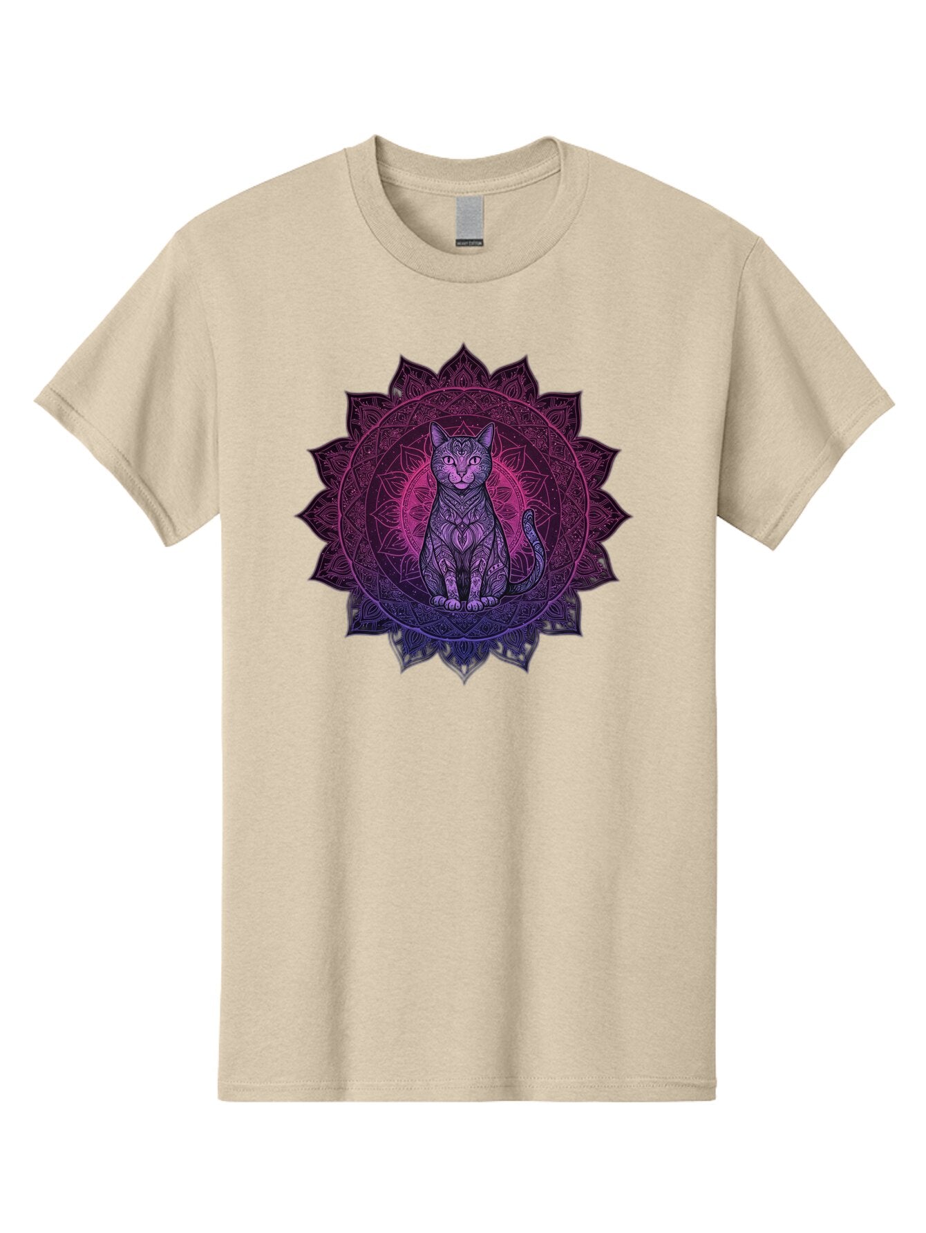 Cat-Mandala Men'S Graphic Tee, 100% Cotton, Comfortable Casual Summer Wear, Machine Washable, Vintage Camera, Old Camera, Antique Camera, Black Camera, Classic Photography, Photography Equipment, Nostalgic Device, Film Camera, Camera Art Bao200 3