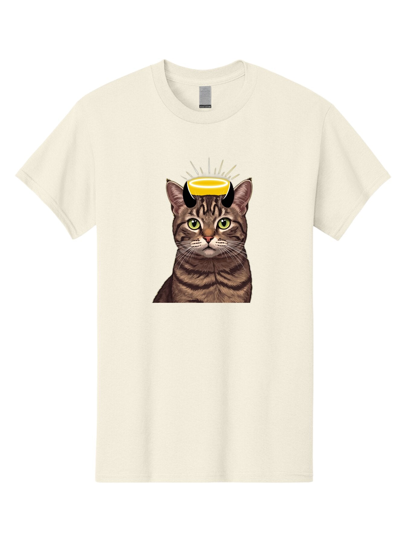 Cat-With-Halo Men'S Graphic Tee, 100% Cotton, Comfortable Casual Summer Wear, Machine Washable, Vintage Camera, Old Camera, Antique Camera, Black Camera, Classic Photography, Photography Equipment, Nostalgic Device, Film Camera, Camera Art Bao207 6