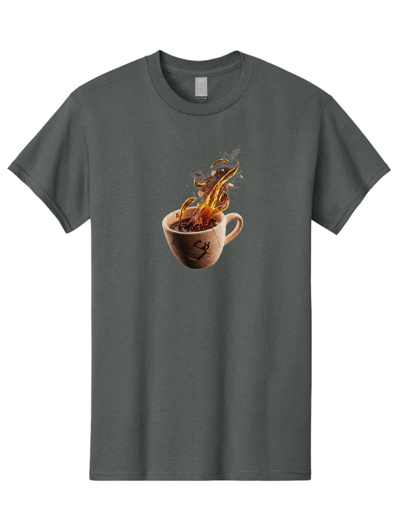 Cb-Pro-Coffee-Cup Men'S Graphic Tee, 100% Cotton, Comfortable Casual Summer Wear, Machine Washable, Vintage Camera, Old Camera, Antique Camera, Black Camera, Classic Photography, Photography Equipment, Nostalgic Device, Film Camera, Camera Art Bao212 5