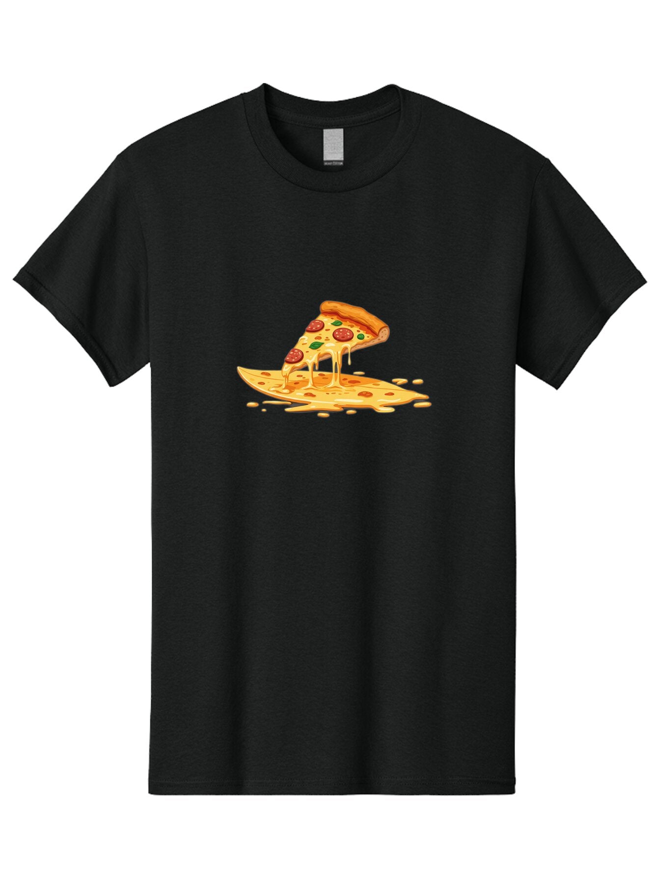 Cheesy-Pepperoni-Pizza-Slice Men'S Graphic Tee, 100% Cotton, Comfortable Casual Summer Wear, Machine Washable, Vintage Camera, Old Camera, Antique Camera, Black Camera, Classic Photography, Photography Equipment, Nostalgic Device, Film Camera, Bao216 14