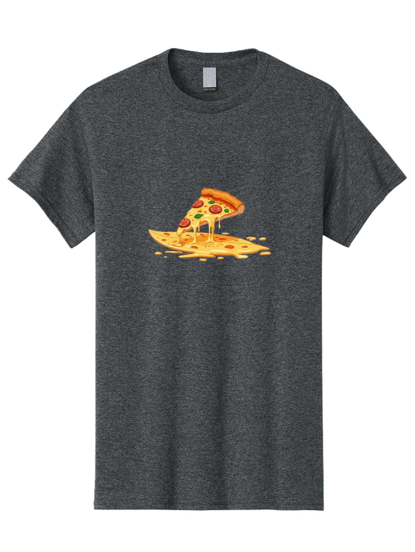 Cheesy-Pepperoni-Pizza-Slice Men'S Graphic Tee, 100% Cotton, Comfortable Casual Summer Wear, Machine Washable, Vintage Camera, Old Camera, Antique Camera, Black Camera, Classic Photography, Photography Equipment, Nostalgic Device, Film Camera, Bao216 4