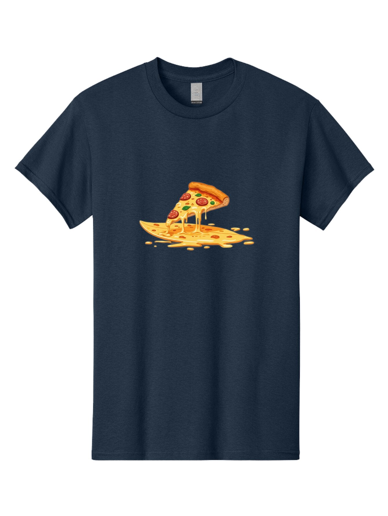 Cheesy-Pepperoni-Pizza-Slice Men'S Graphic Tee, 100% Cotton, Comfortable Casual Summer Wear, Machine Washable, Vintage Camera, Old Camera, Antique Camera, Black Camera, Classic Photography, Photography Equipment, Nostalgic Device, Film Camera, Bao216 15
