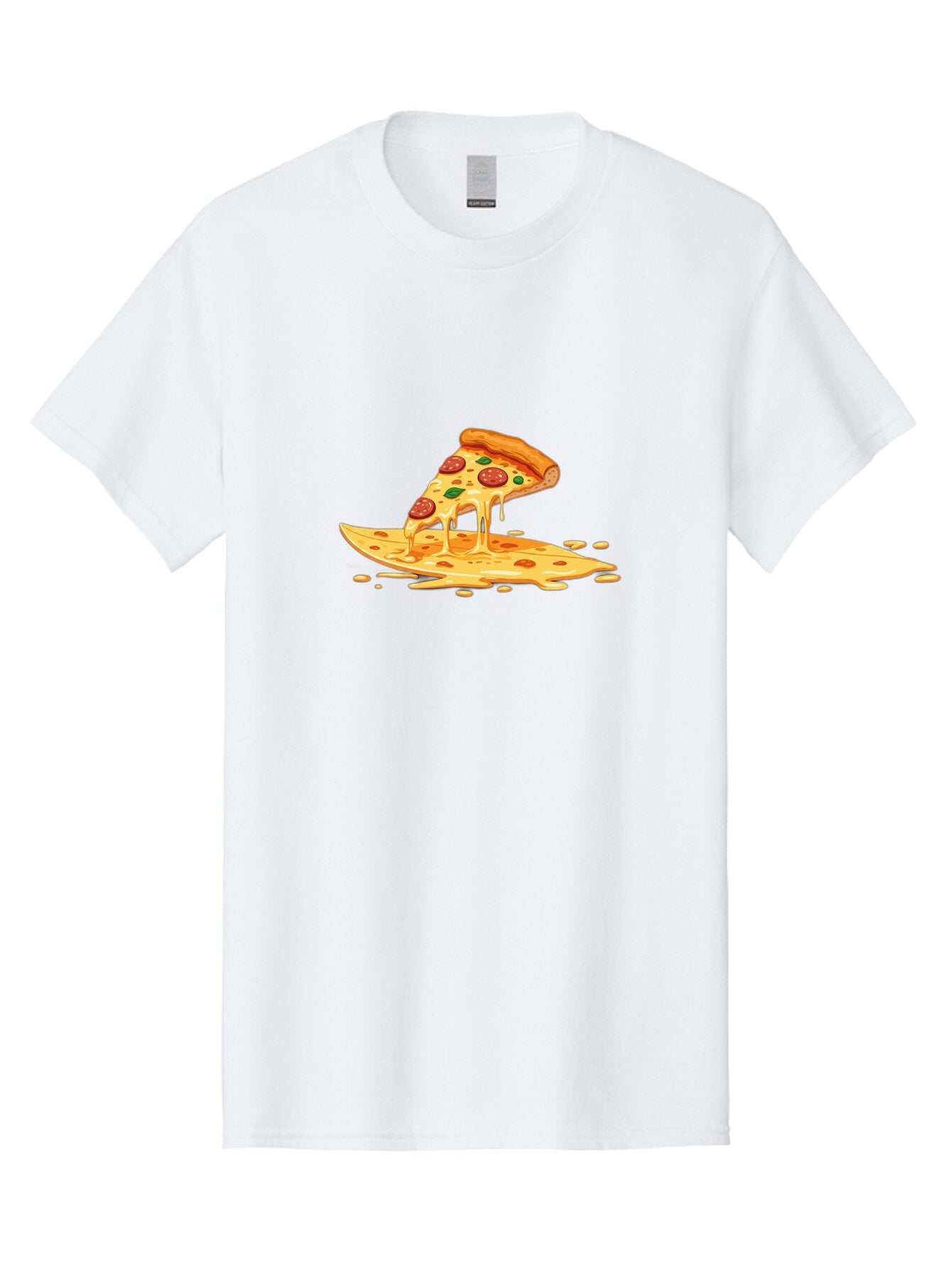 Cheesy-Pepperoni-Pizza-Slice Men'S Graphic Tee, 100% Cotton, Comfortable Casual Summer Wear, Machine Washable, Vintage Camera, Old Camera, Antique Camera, Black Camera, Classic Photography, Photography Equipment, Nostalgic Device, Film Camera, Bao216 10