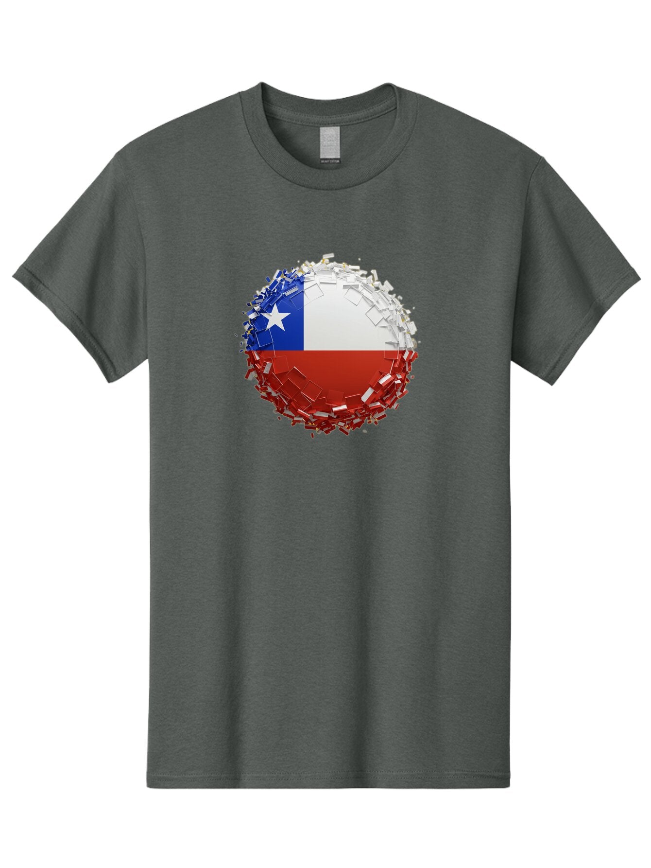 Chile-Flag Men'S Graphic Tee, 100% Cotton, Comfortable Casual Summer Wear, Machine Washable, Vintage Camera, Old Camera, Antique Camera, Black Camera, Classic Photography, Photography Equipment, Nostalgic Device, Film Camera, Camera Art Bao226 5