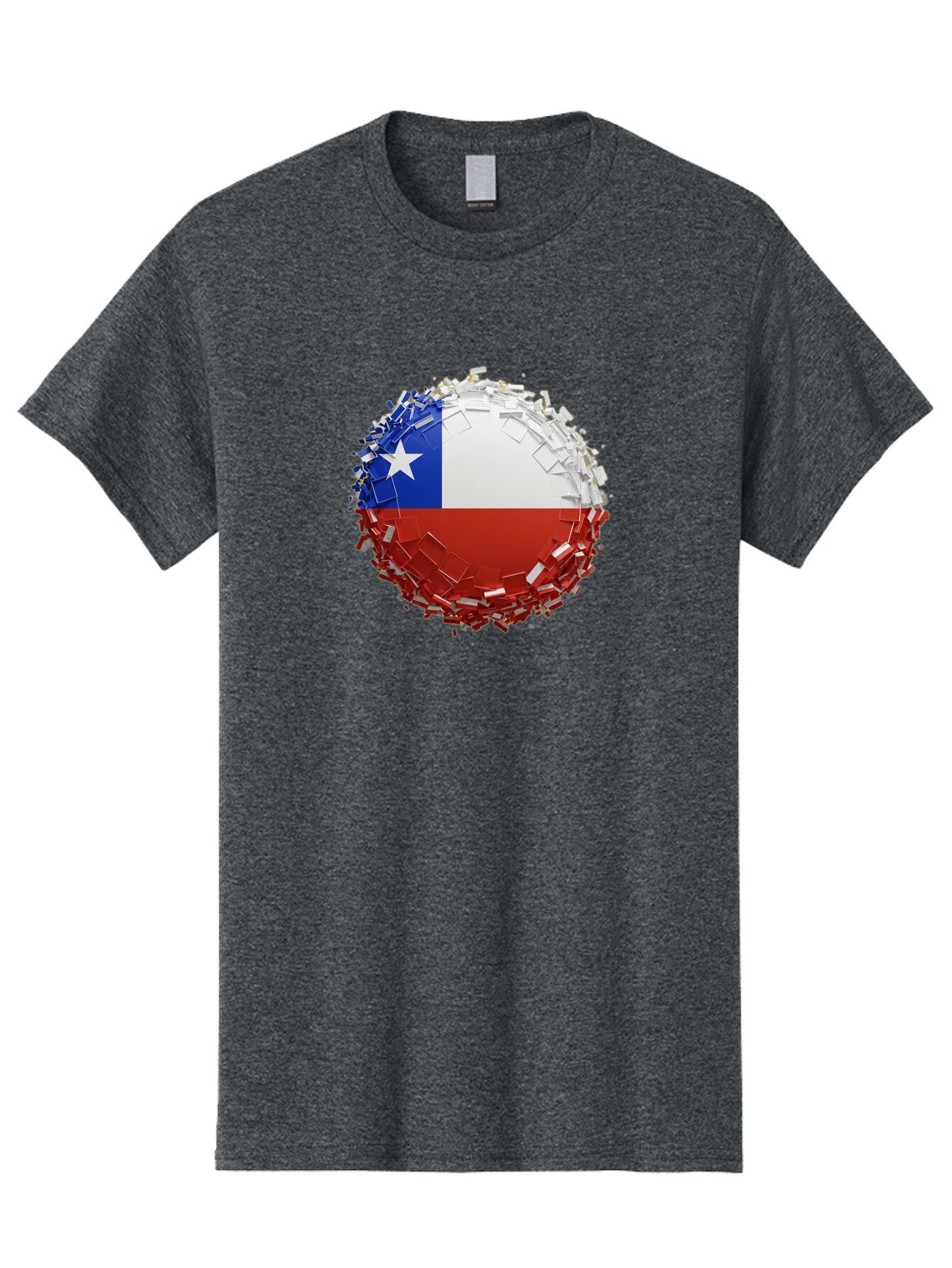 Chile-Flag Men'S Graphic Tee, 100% Cotton, Comfortable Casual Summer Wear, Machine Washable, Vintage Camera, Old Camera, Antique Camera, Black Camera, Classic Photography, Photography Equipment, Nostalgic Device, Film Camera, Camera Art Bao226 6