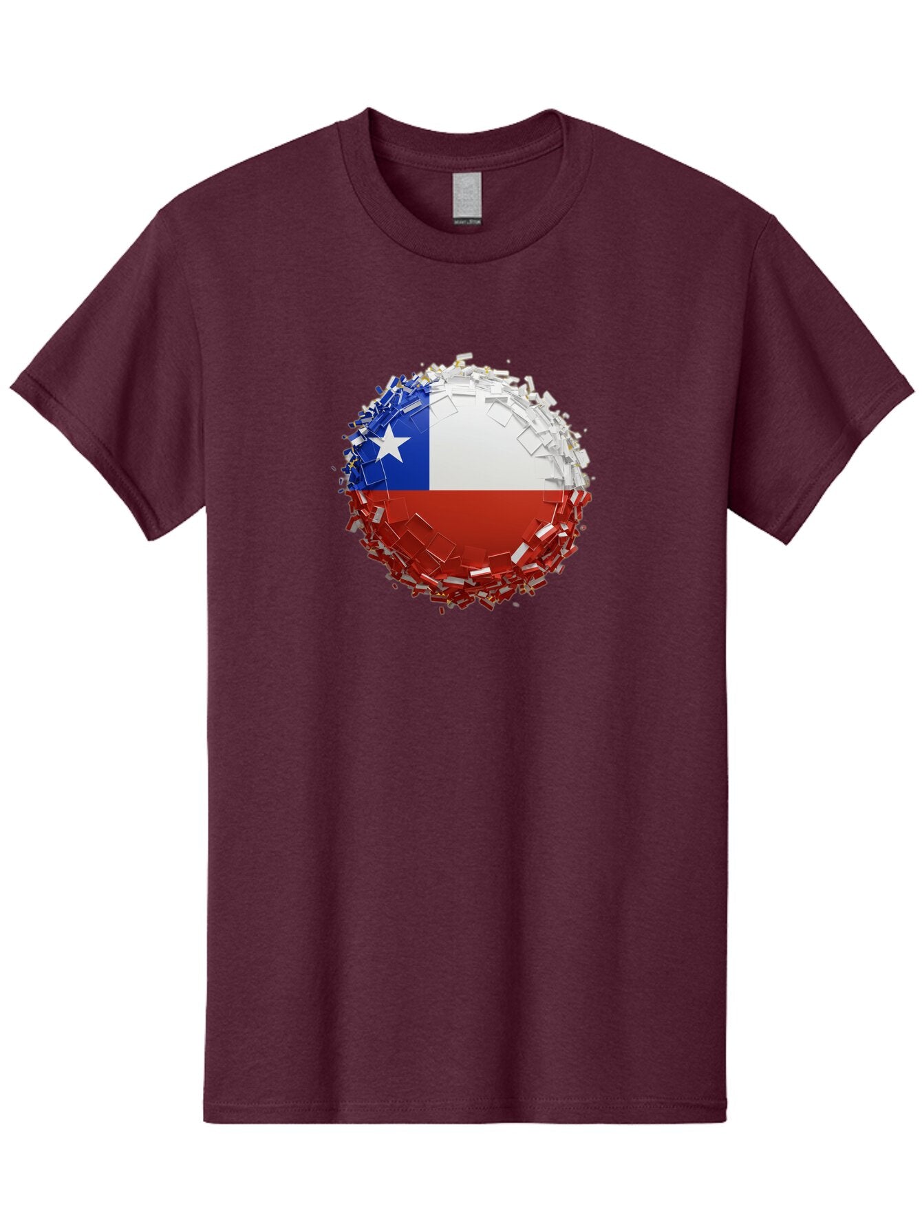 Chile-Flag Men'S Graphic Tee, 100% Cotton, Comfortable Casual Summer Wear, Machine Washable, Vintage Camera, Old Camera, Antique Camera, Black Camera, Classic Photography, Photography Equipment, Nostalgic Device, Film Camera, Camera Art Bao226 15
