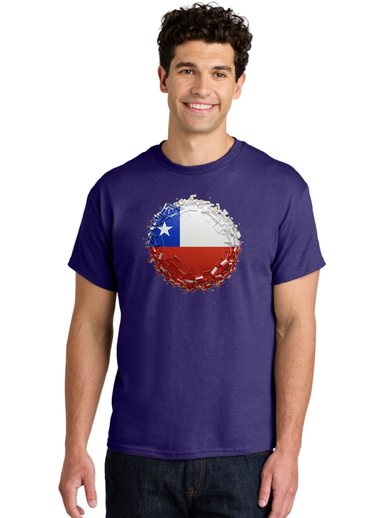 Chile-Flag Men'S Graphic Tee, 100% Cotton, Comfortable Casual Summer Wear, Machine Washable, Vintage Camera, Old Camera, Antique Camera, Black Camera, Classic Photography, Photography Equipment, Nostalgic Device, Film Camera, Camera Art Bao226 29