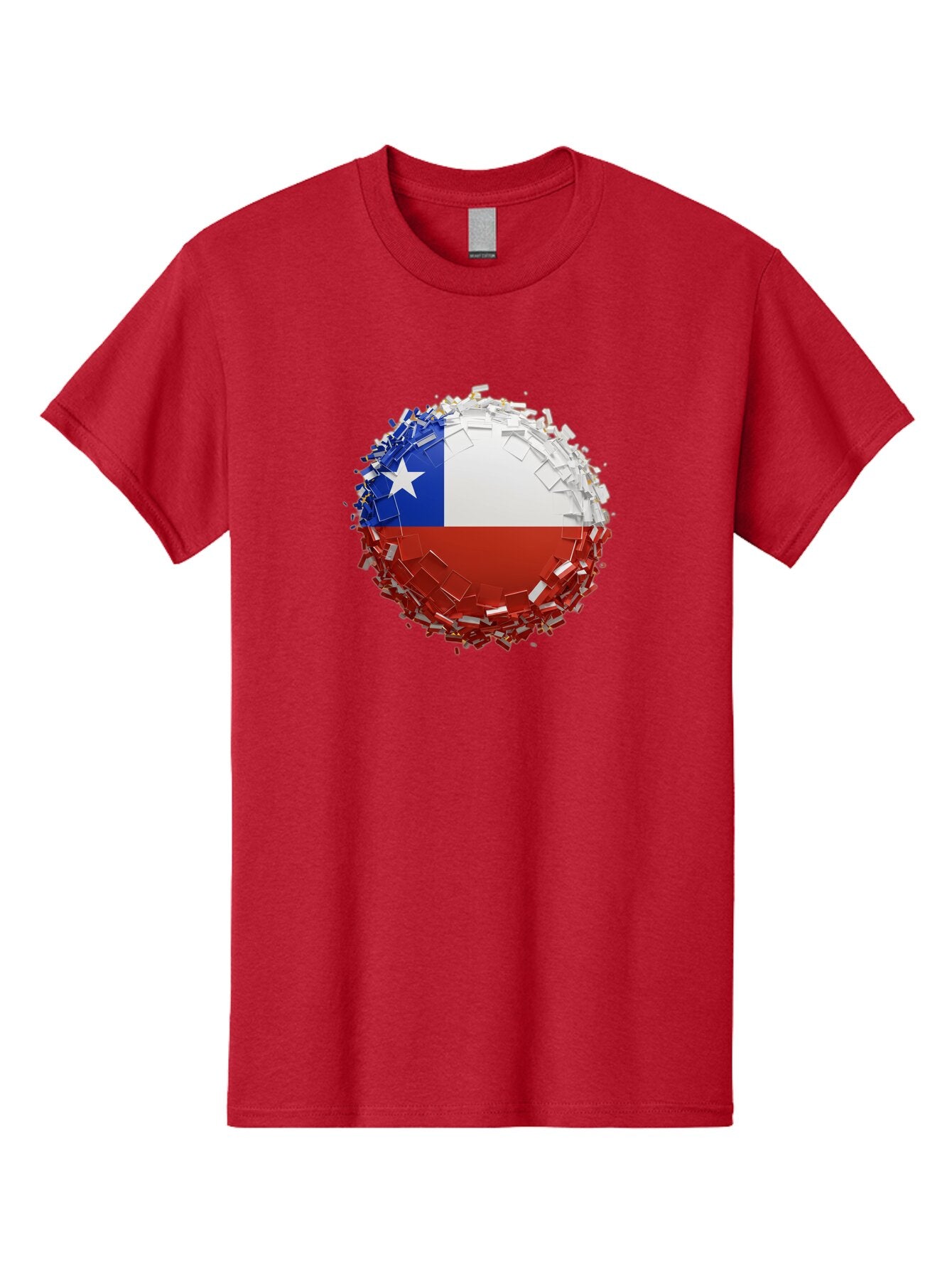 Chile-Flag Men'S Graphic Tee, 100% Cotton, Comfortable Casual Summer Wear, Machine Washable, Vintage Camera, Old Camera, Antique Camera, Black Camera, Classic Photography, Photography Equipment, Nostalgic Device, Film Camera, Camera Art Bao226 7